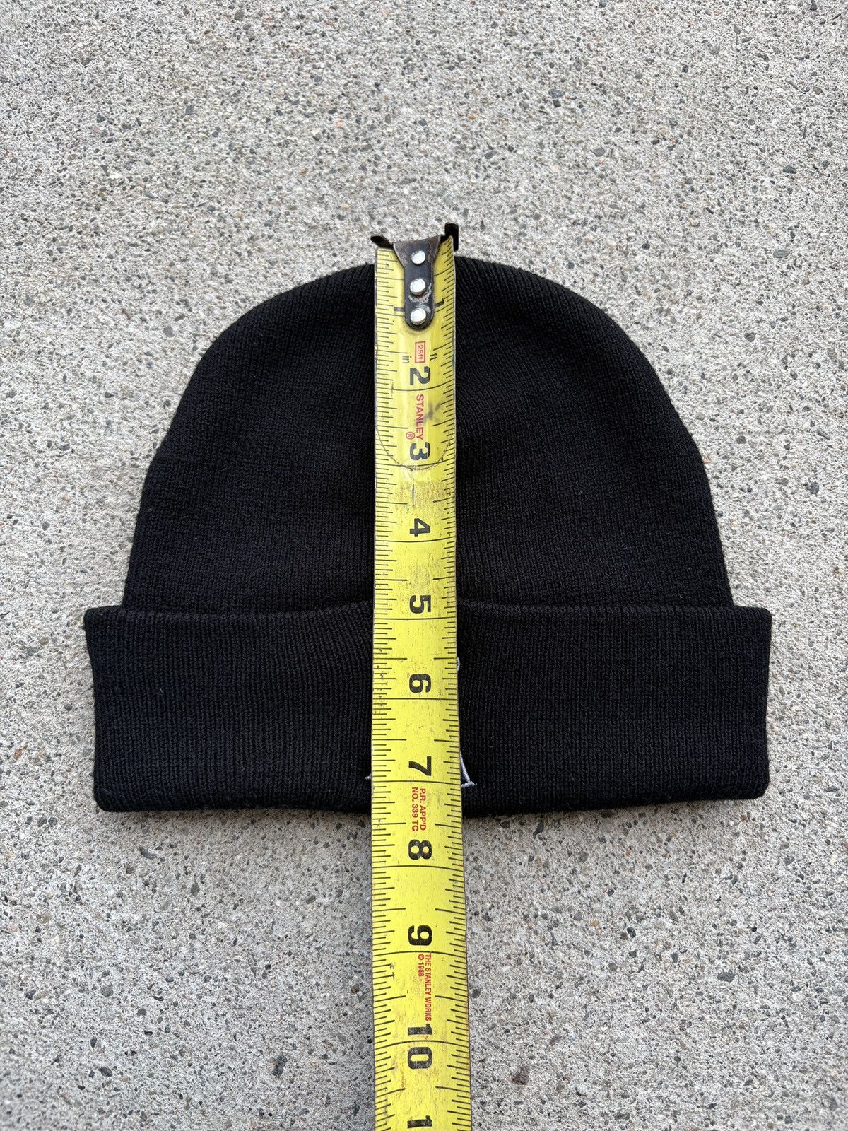 MLB × Twins Enterprise Inc. Vintage 2000s Y2K MLB Anaheim Angels Black Snow/Ski Beanie Size ONE SIZE - 6 Thumbnail
