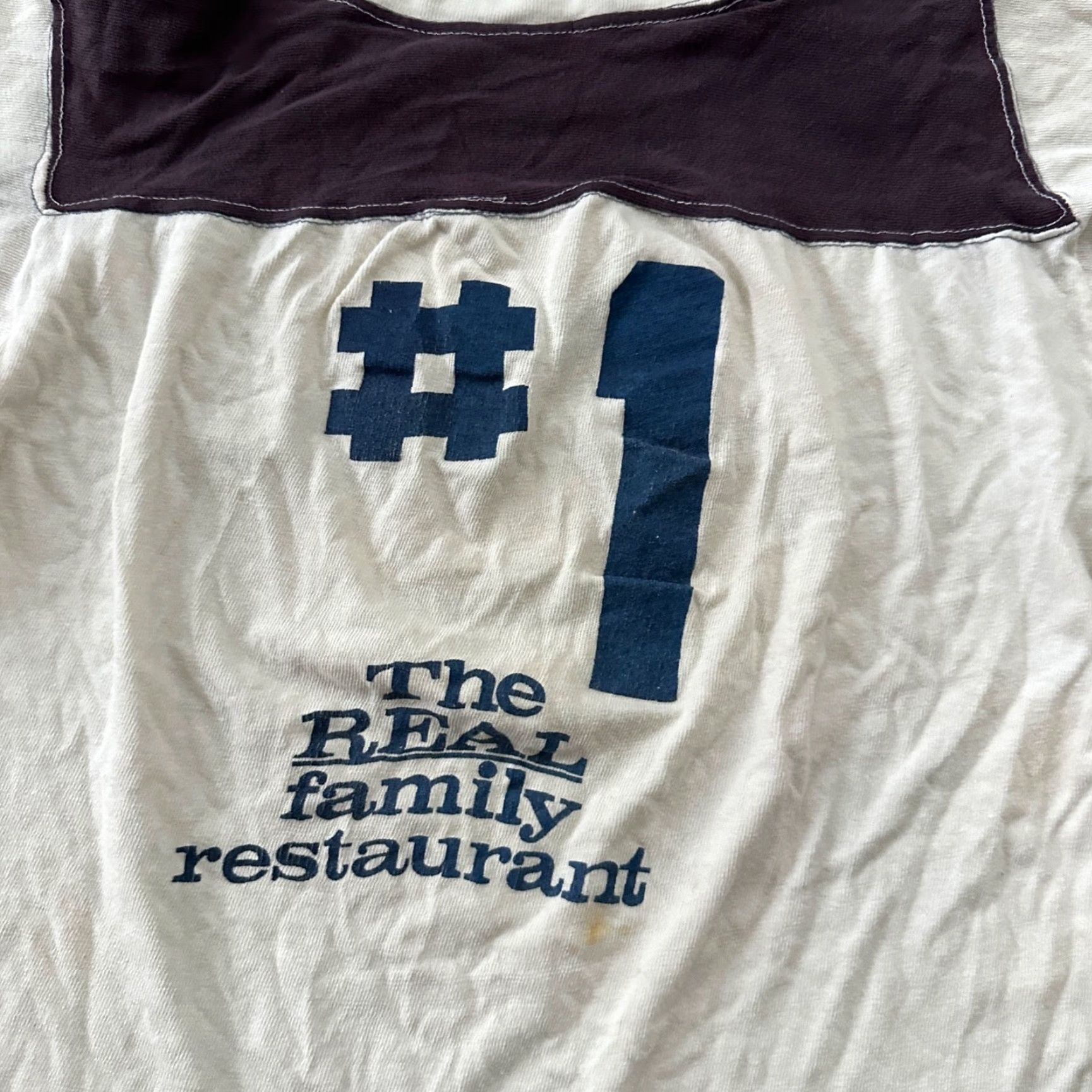 Vintage VINTAGE VIPs Restaurant 1970s T-Shirt 70s #1 Rockabilly Solid White Short Sleeve Crew Neck Men S Graphic Print Vintage 80s 90s Boys Mens Size US S / EU 44-46 / 1 - 7 Thumbnail