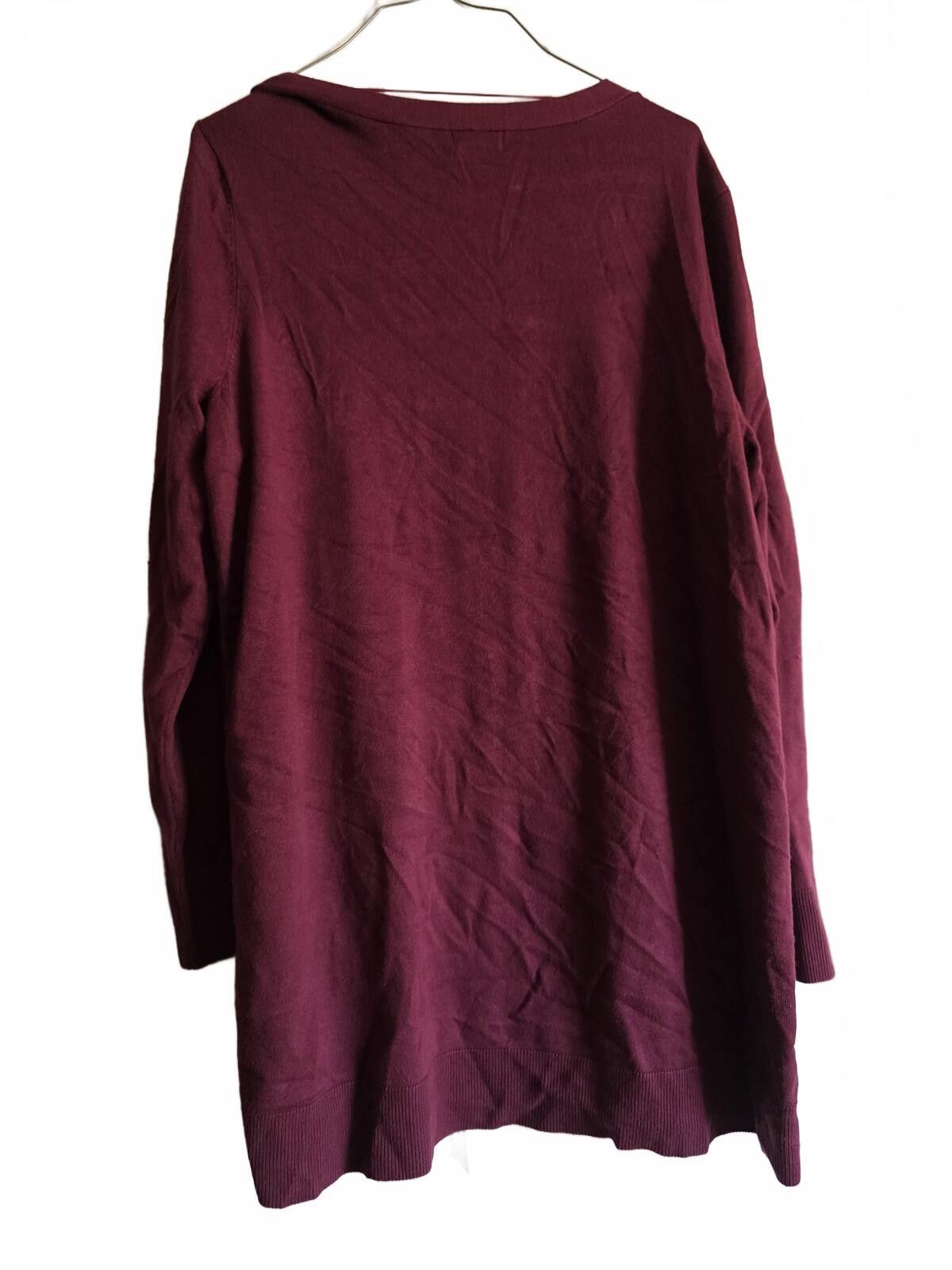 Other Premise Studio Brandywine Open Front Cardigan Sweater 1X NWT Size XL / US 12-14 / IT 48-50 - 3 Thumbnail