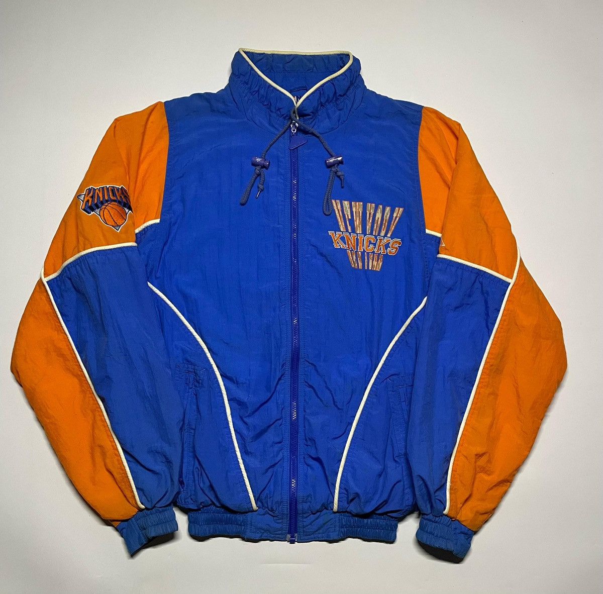 Apex One × NBA Knicks By Apex One NBA Basketball Vintage Windbreaker Jacket Size US L / EU 52-54 / 3 - 5 Thumbnail