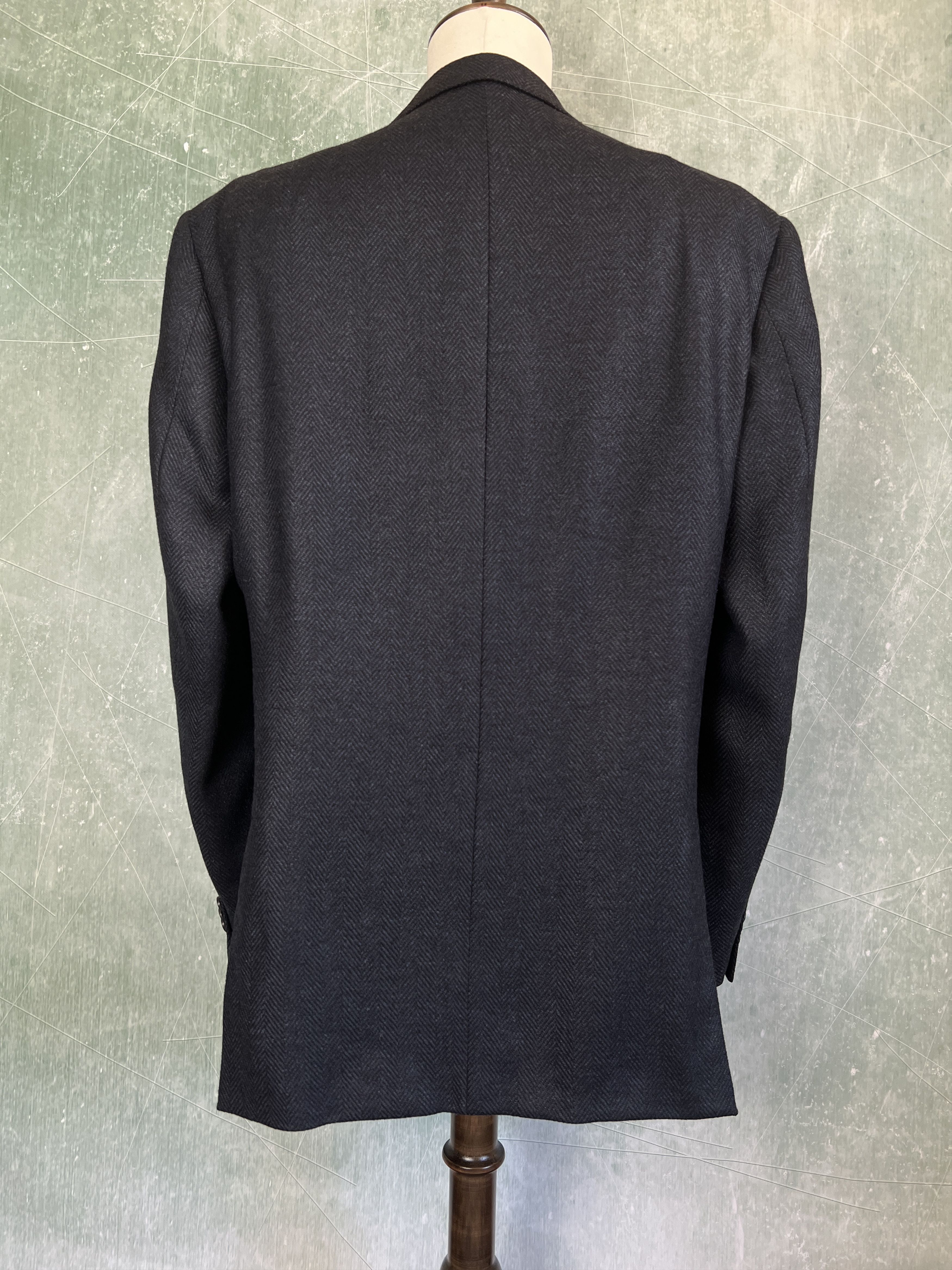Versace Versace Collection Wool Blazer Jacket Herringbone Size 56R Size 54R - 3 Thumbnail