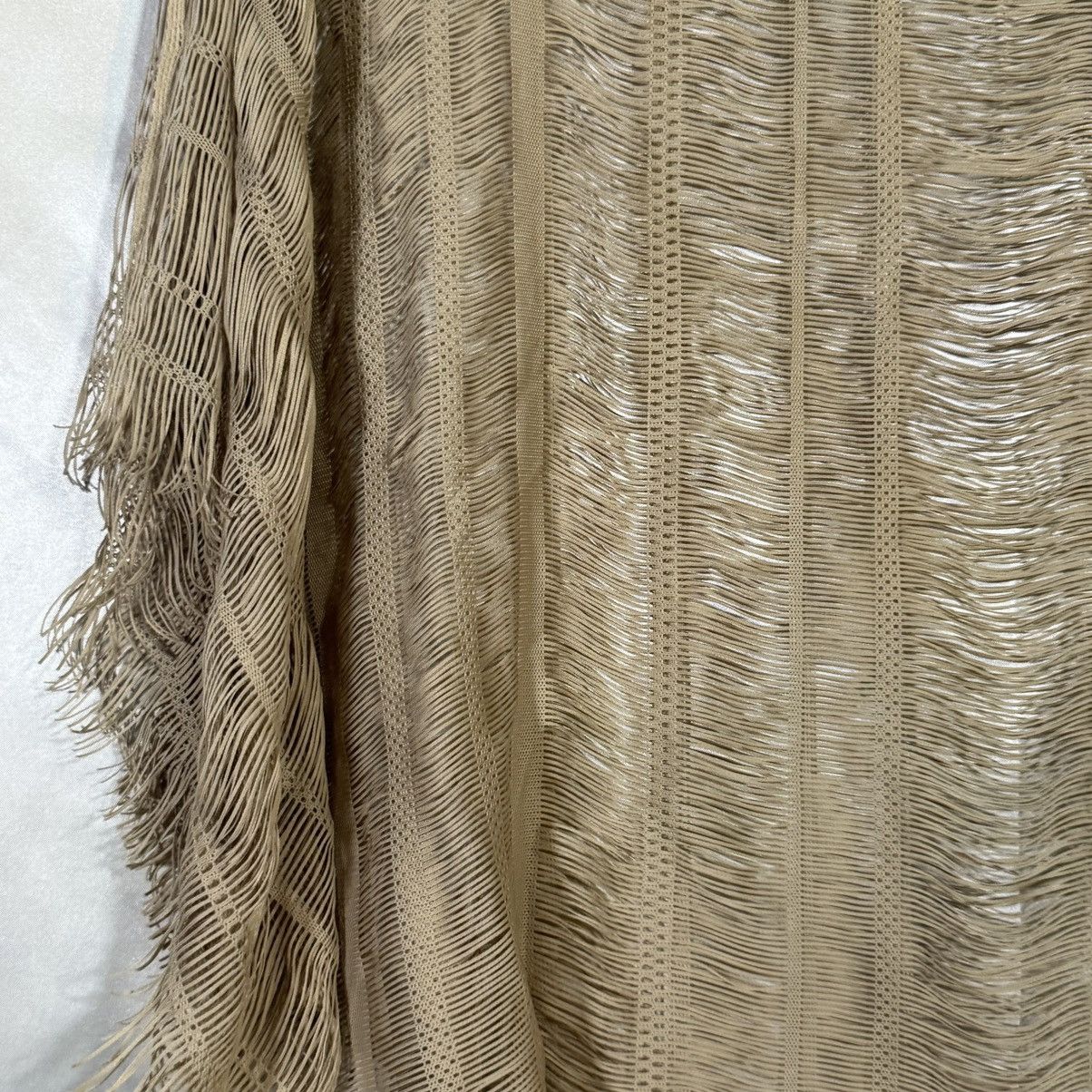 Issey Miyake Issey Miyake A POC Inside Laser Cut Fringe Top Size US M / EU 48-50 / 2 - 4 Thumbnail
