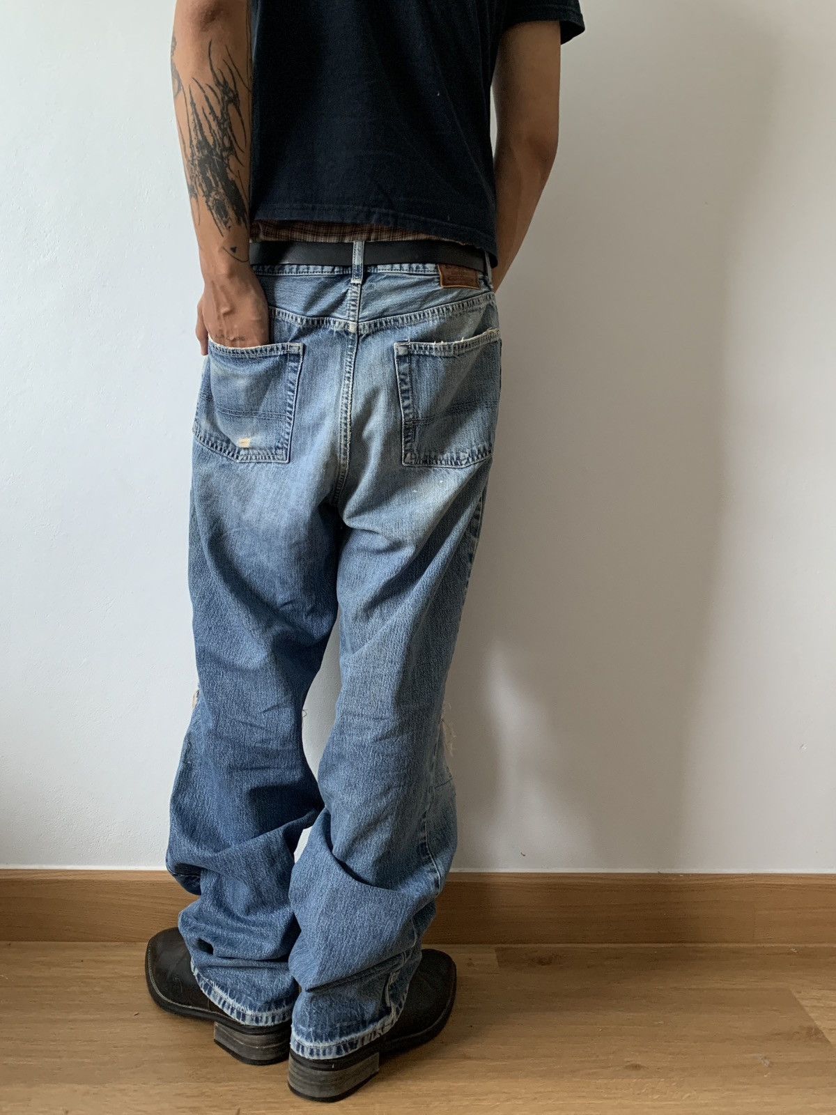Polo Ralph Lauren Thrashed Vintage Polo Ralph Lauren Pants Distressed Grunge Size US 34 / EU 50 - 12 Thumbnail