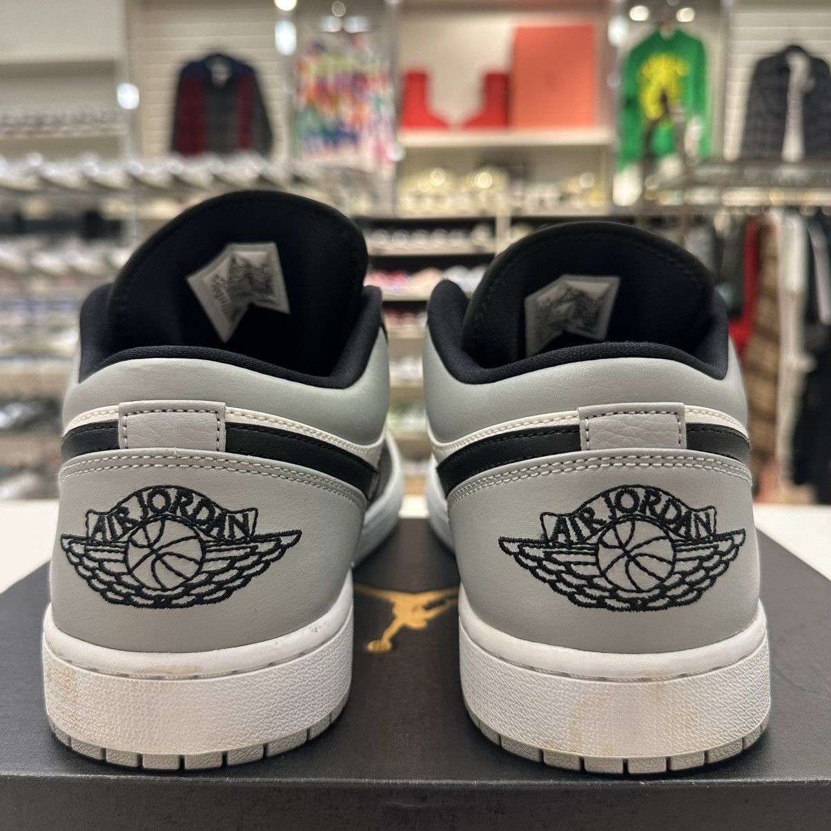Jordan Brand Size 10.5 - Jordan 1 Low Shadow Toe - 553558-053 Size US 10.5 / EU 43-44 - 4 Thumbnail