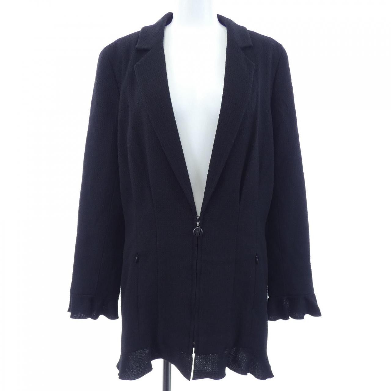 Chanel Chanel Chanel Jacket Textile Outerwear P19667V11211 DUTY FREE for USA Size ONE SIZE - 1 Thumbnail