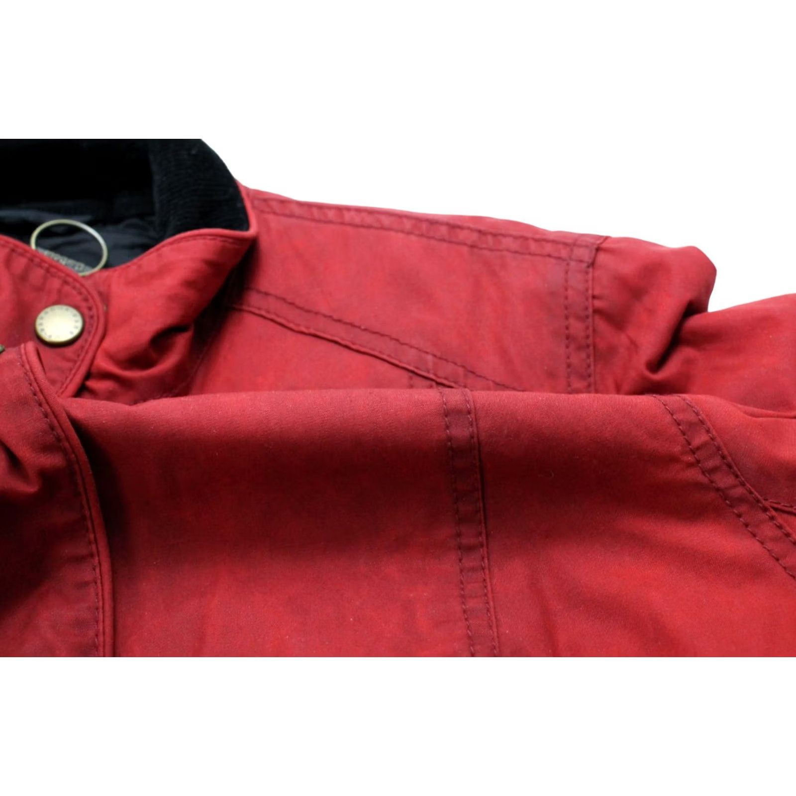 Barbour BARBOUR Winter Ferndown Jacket Women UK 16 High Neck Lined Two Way Zip Red Jacket Size XXL / US 16-18 / IT 52-54 - 7 Thumbnail