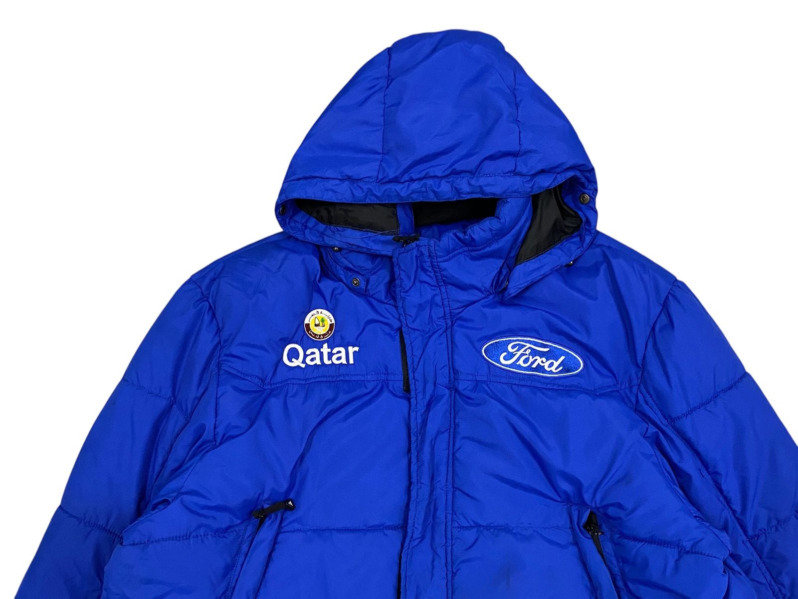 Other Icepeak Puffer Jacket Hood Blue ( Qatar & Ford ) Size US XL / EU 56 / 4 - 4 Thumbnail