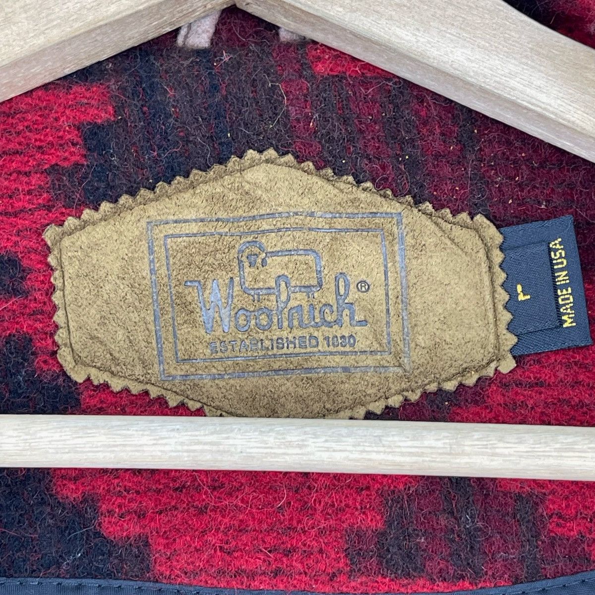 Vintage × Woolrich Woolen Mills 1980 Aztec Native wool Blanket Jacket Size US L / EU 52-54 / 3 - 10 Thumbnail