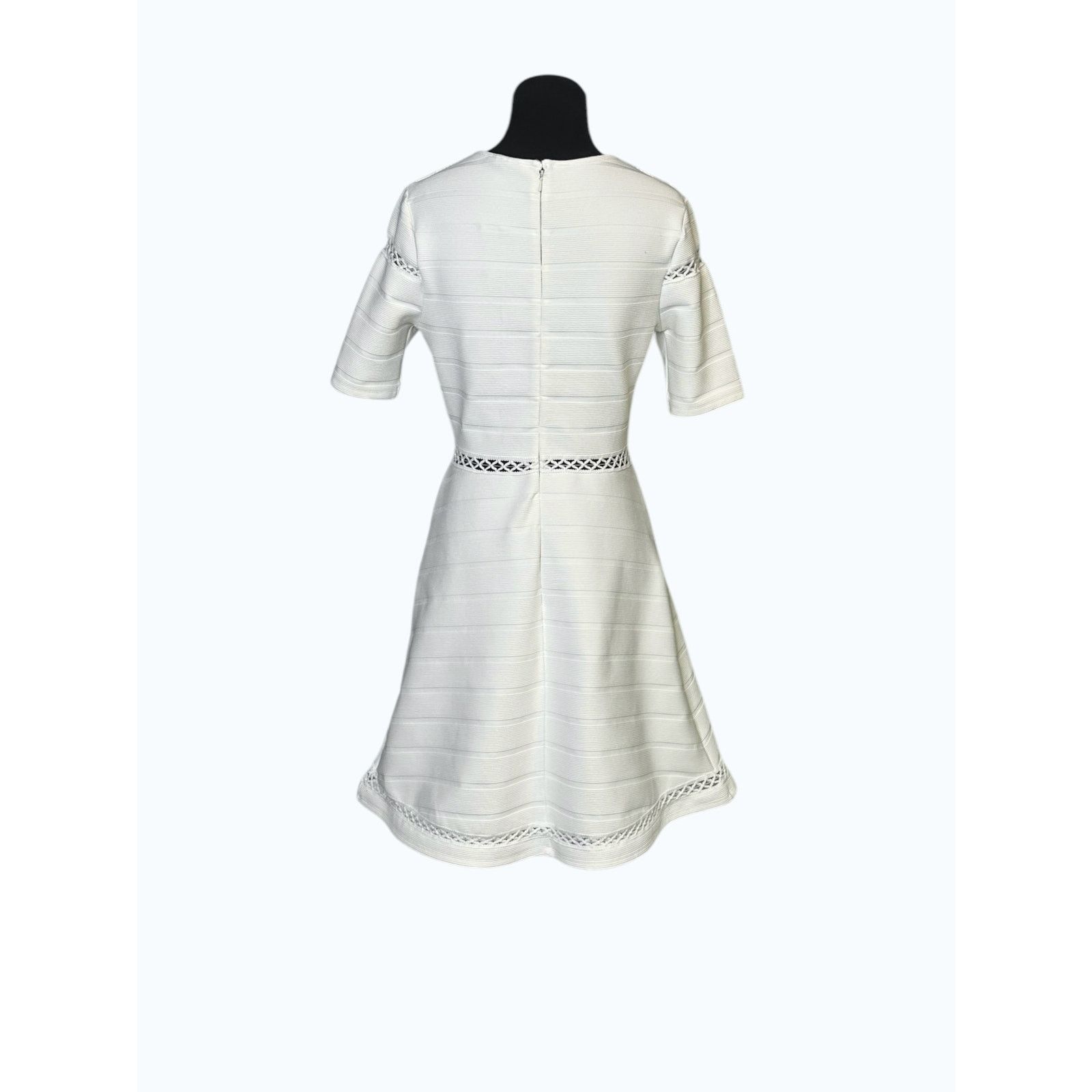 Topshop TOPSHOP white bandage skater mini dress size 6 Size M / US 6-8 / IT 42-44 - 9 Thumbnail