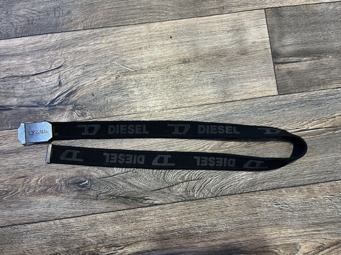 Diesel Vintage DIESEL Y2K Belt Big Logo Size ONE SIZE - 3 Thumbnail
