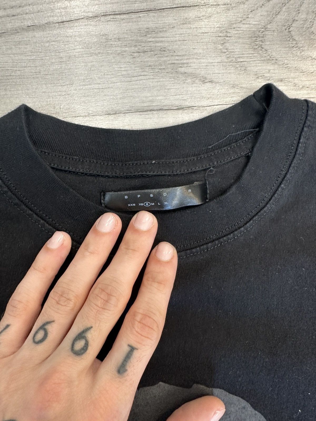 Sp5der Sp5der Oversized Reunion Shirt Black Size US S / EU 44-46 / 1 - 3 Thumbnail