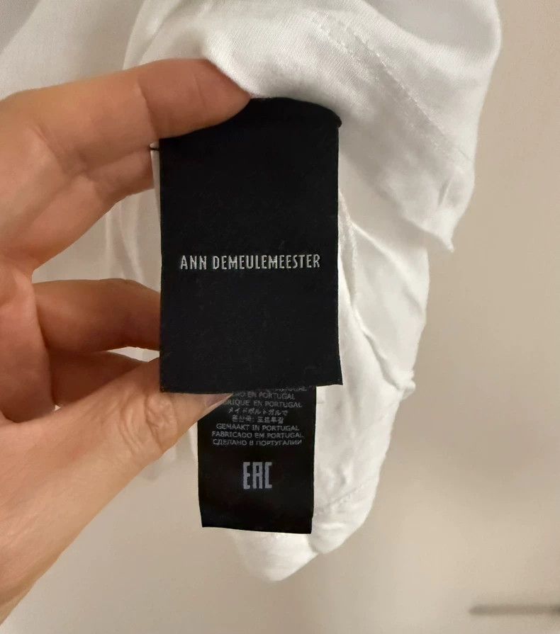 Ann Demeulemeester Ann Demeulemeester Classic Tulip Graphic short sleeves Size US S / EU 44-46 / 1 - 5 Thumbnail
