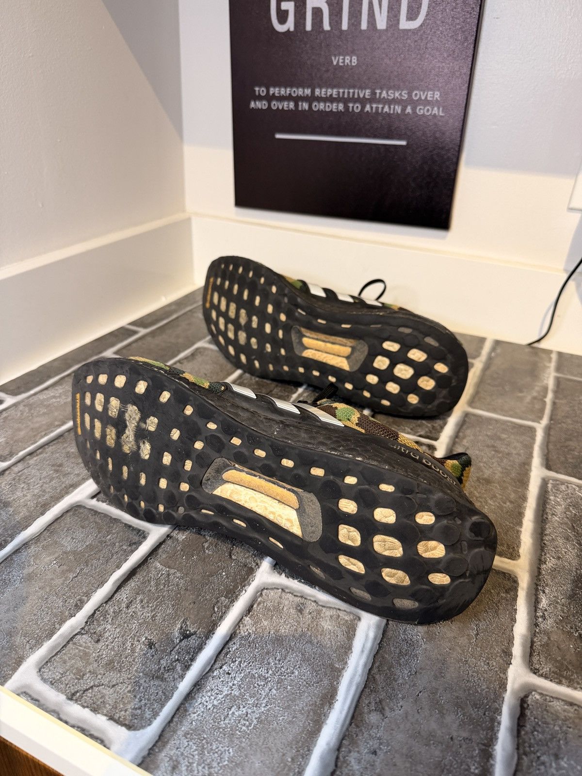 Adidas × Bape A Bathing Ape x Adidas Ultra Boost Collab Size US 11.5 / EU 44-45 - 5 Thumbnail