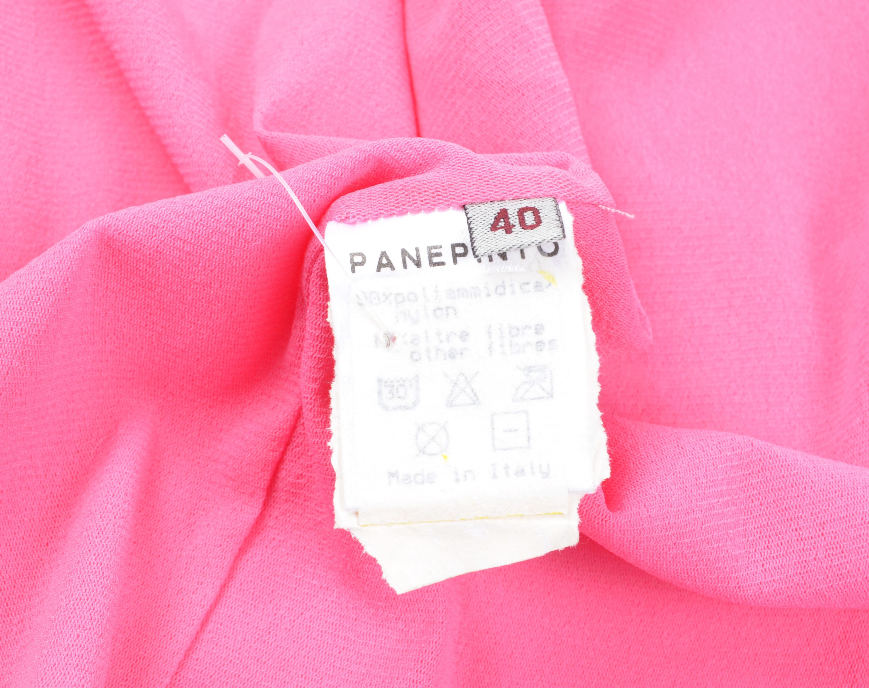 Vintage Vintage Panepinto Y2K Italian Mesh Wrap Top Size S / US 4 / IT 40 - 7 Thumbnail