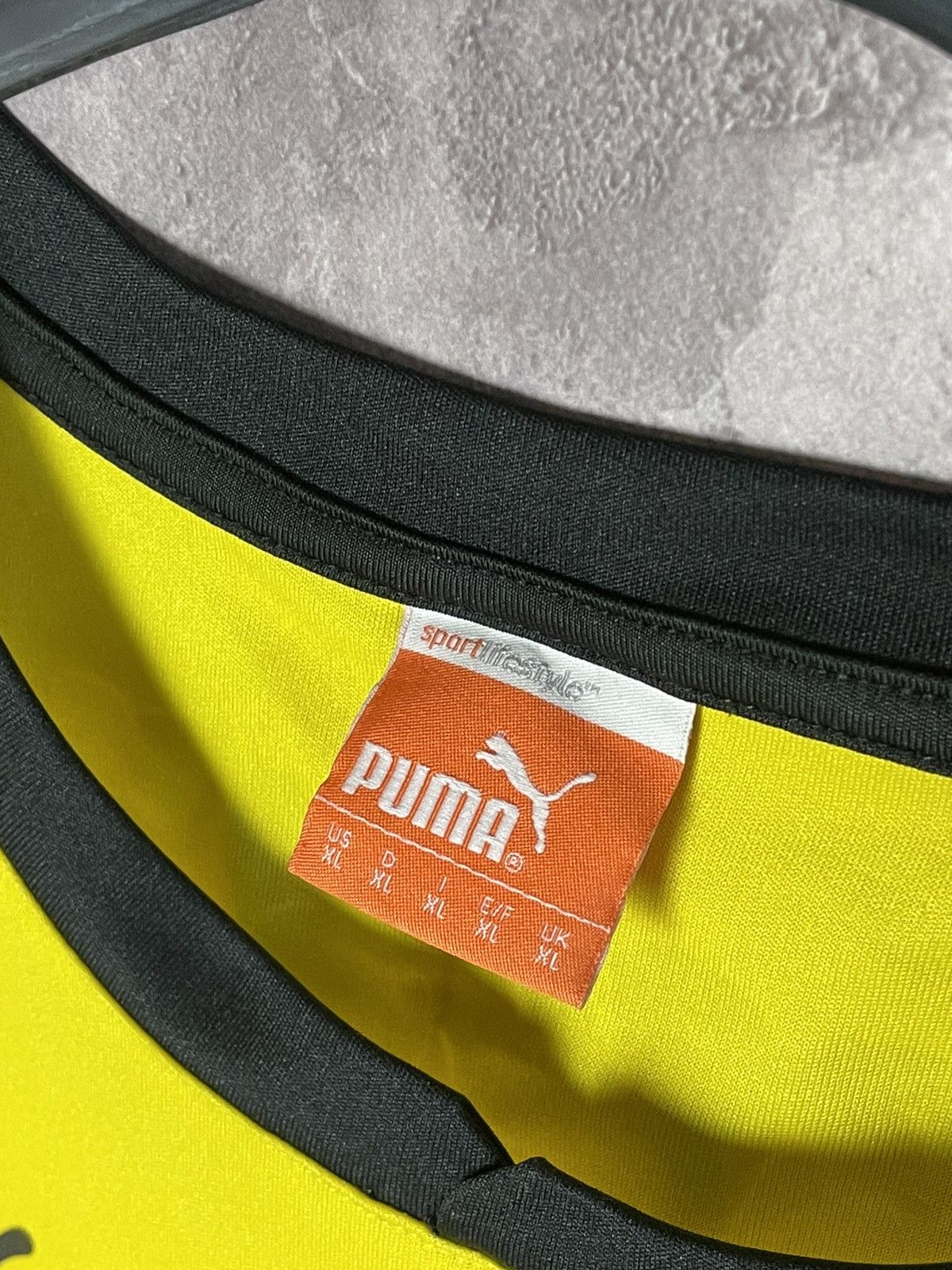 Puma × Vintage Black and Yellow Watford Puma Soccer Jersey Size US XL / EU 56 / 4 - 7 Thumbnail