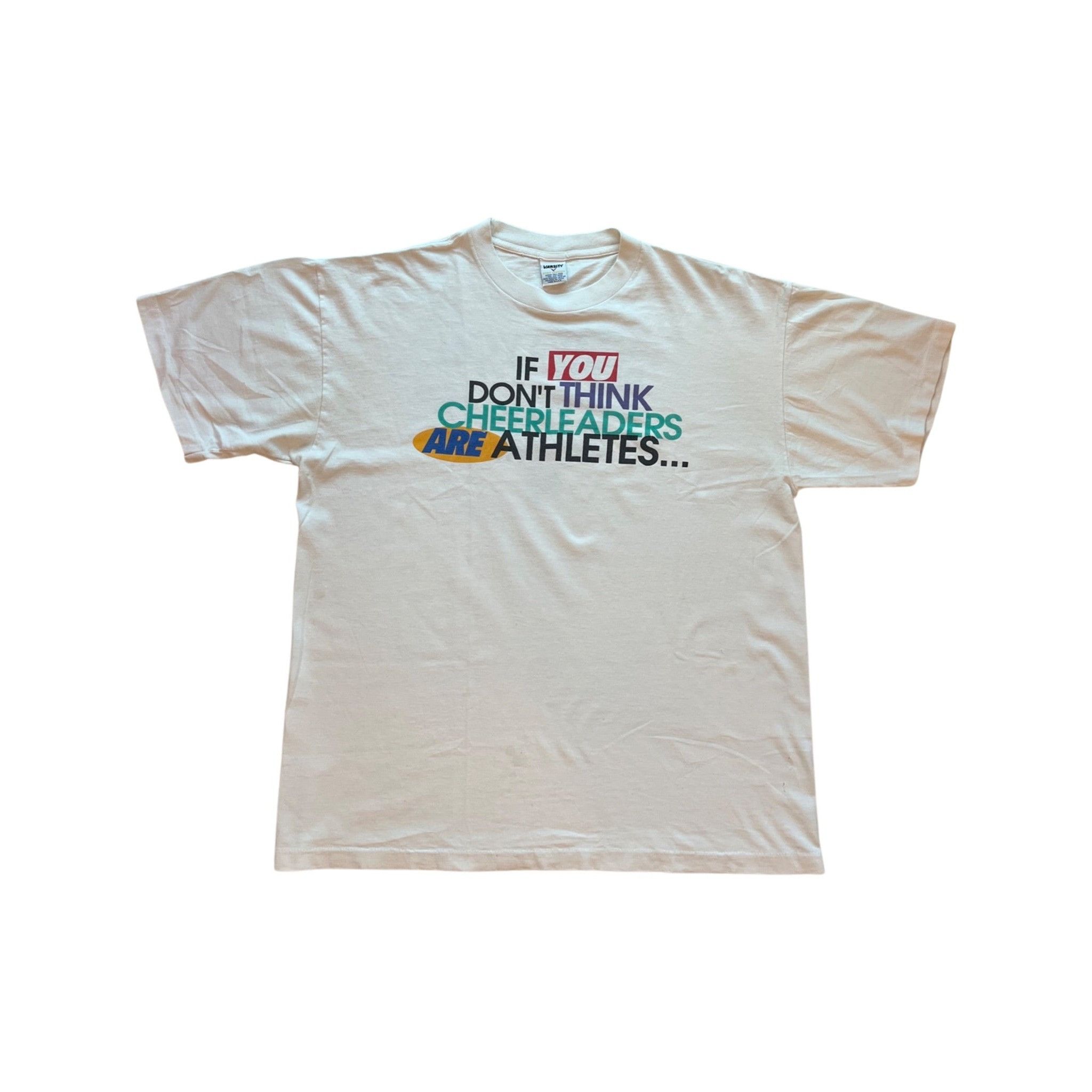 Vintage Cheerleaders Tee Size US XL / EU 56 / 4 - 1 Thumbnail