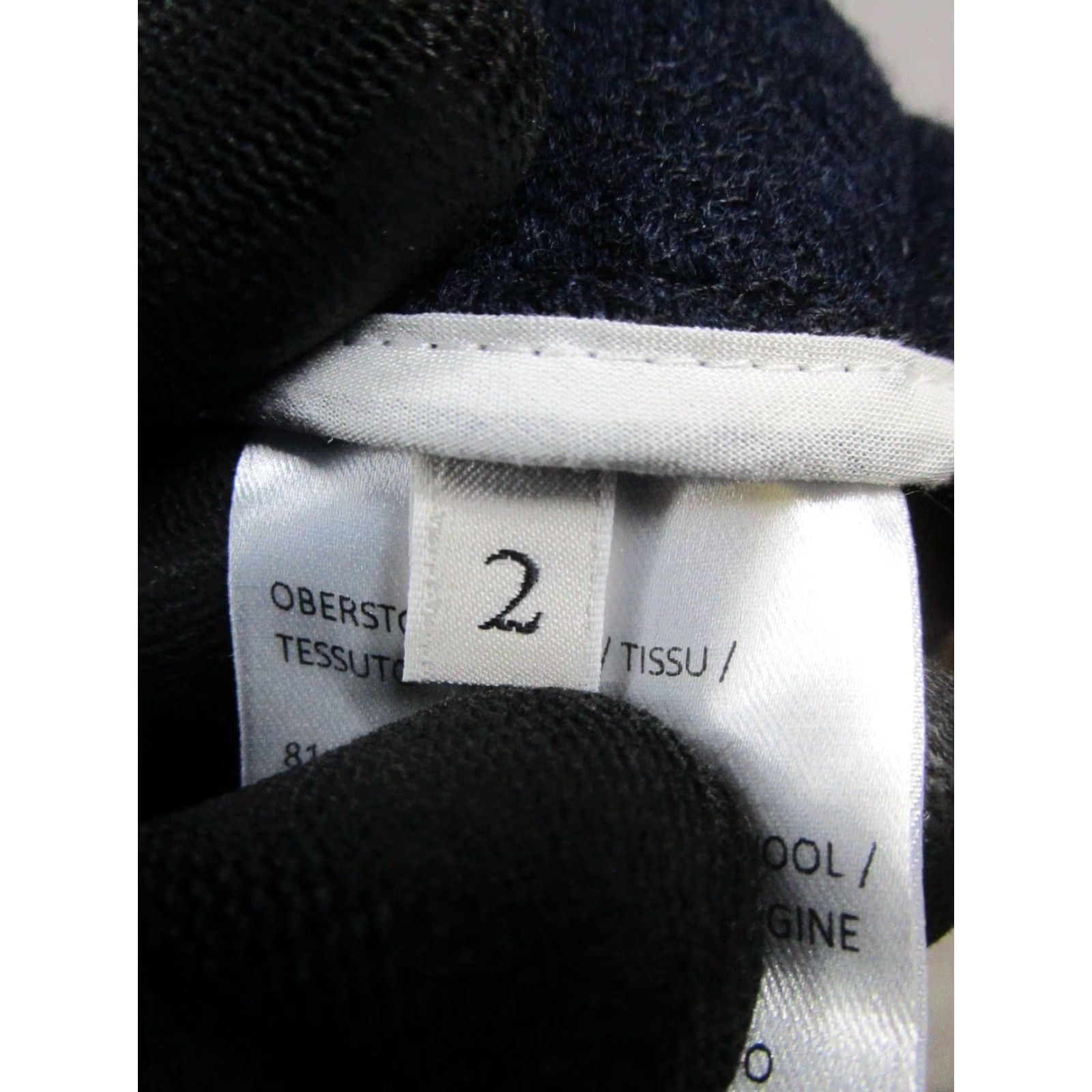 DOROTHEE SCHUMACHER VINTAGE Dorothee Schumacher Coat Womens 2 Long Blue Wool Sleeveless Overcoat Size XS / US 0-2 / IT 36-38 - 4 Thumbnail