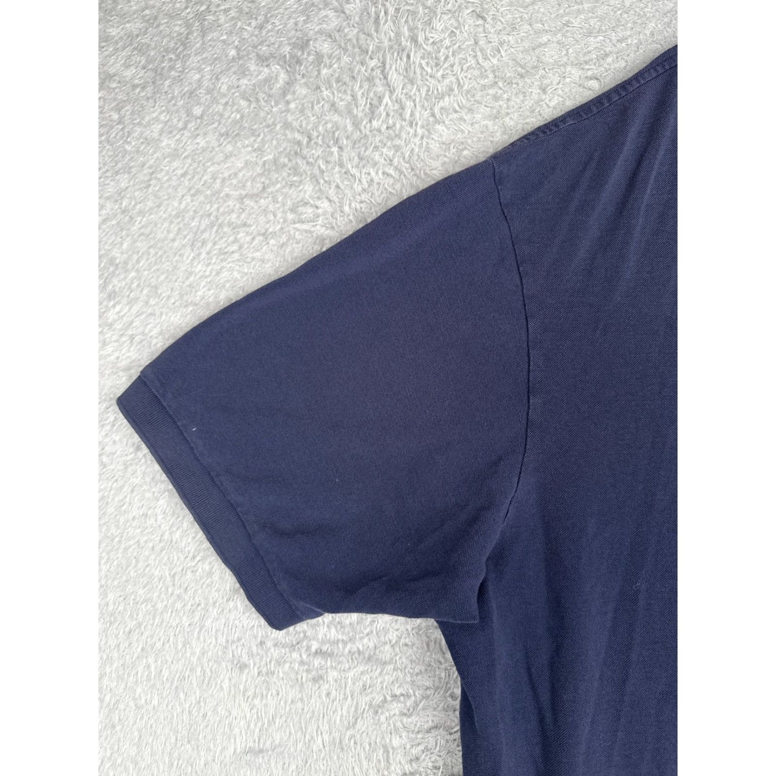 Ralph Lauren VINTAGE Ralph Lauren Polo Shirt Men 4XL Blue Short Sleeve Cotton Size US XXL / EU 58 / 5 - 3 Thumbnail
