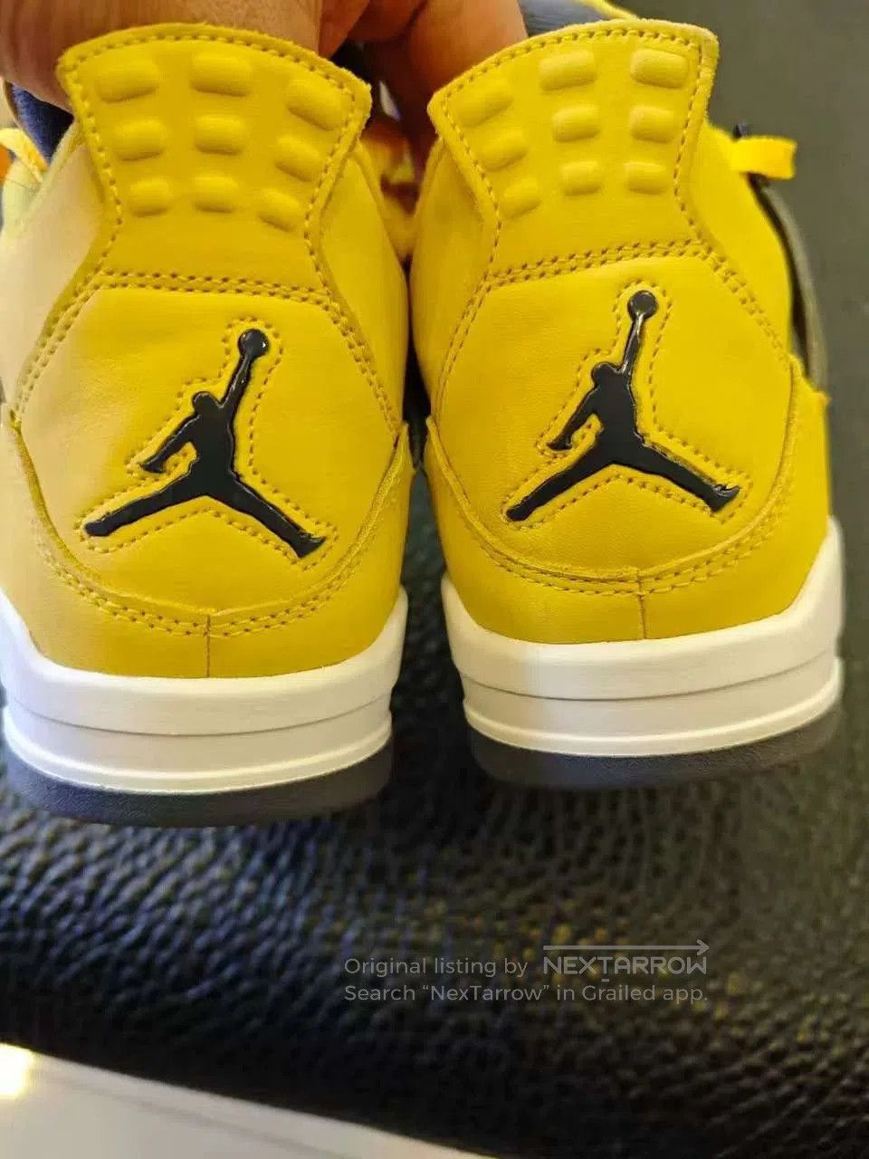 Jordan Brand jordan air jordan 4 retro tour yellow sneakers. Size US 10 / EU 43 - 5 Thumbnail