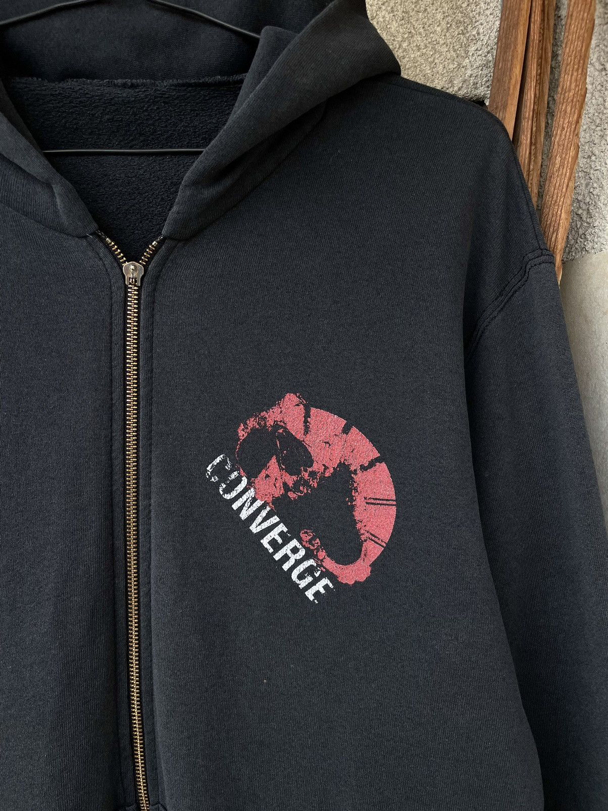 Band Tees Vintage Converge Hypnosis Hardcore Punk Band Zip Hoodie Size US M / EU 48-50 / 2 - 4 Thumbnail