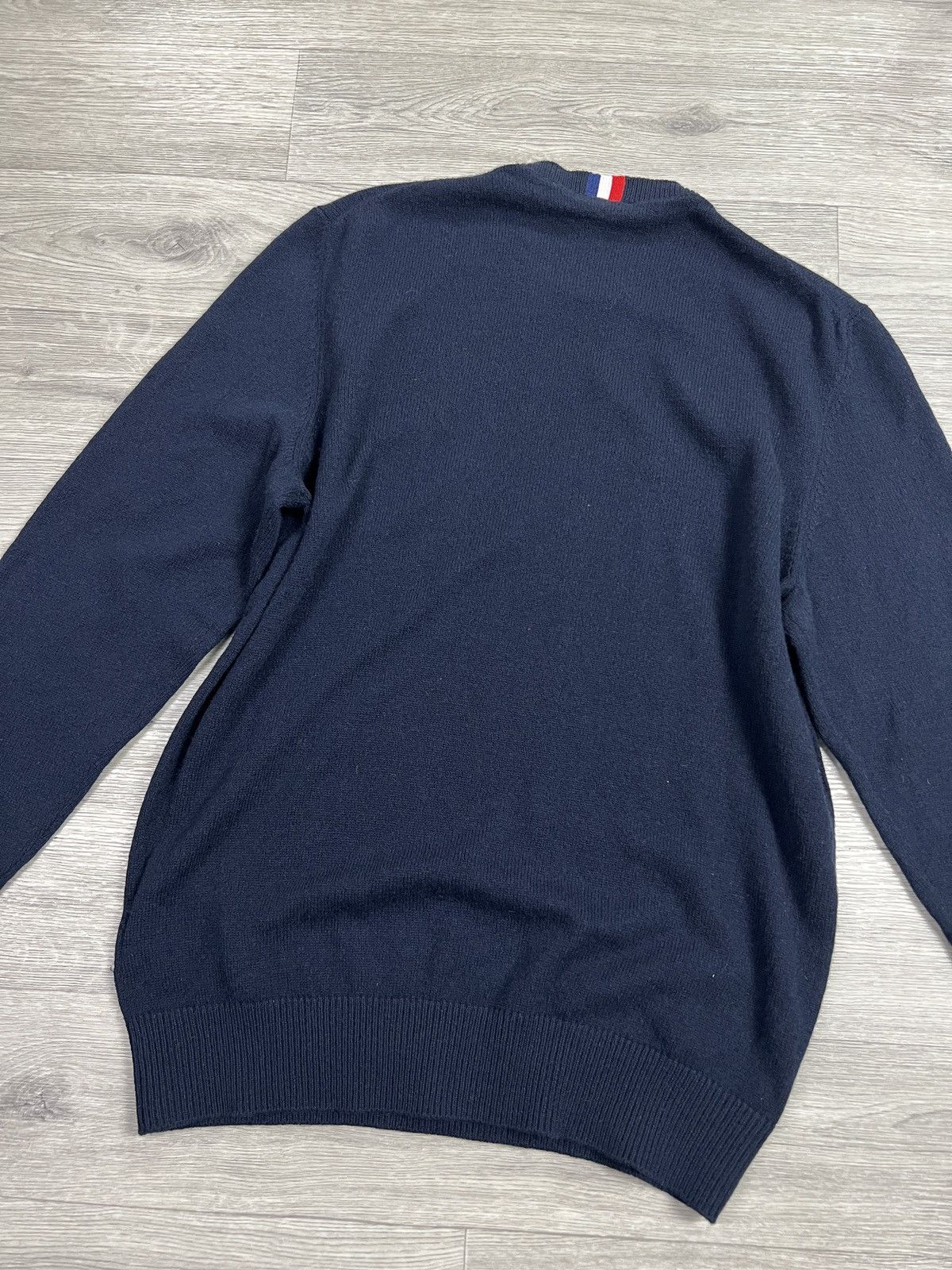 Moncler MONCLER Pullover Sweater Knitwear cashmere Dark Blue Sz XXL Size US XXL / EU 58 / 5 - 16 Thumbnail