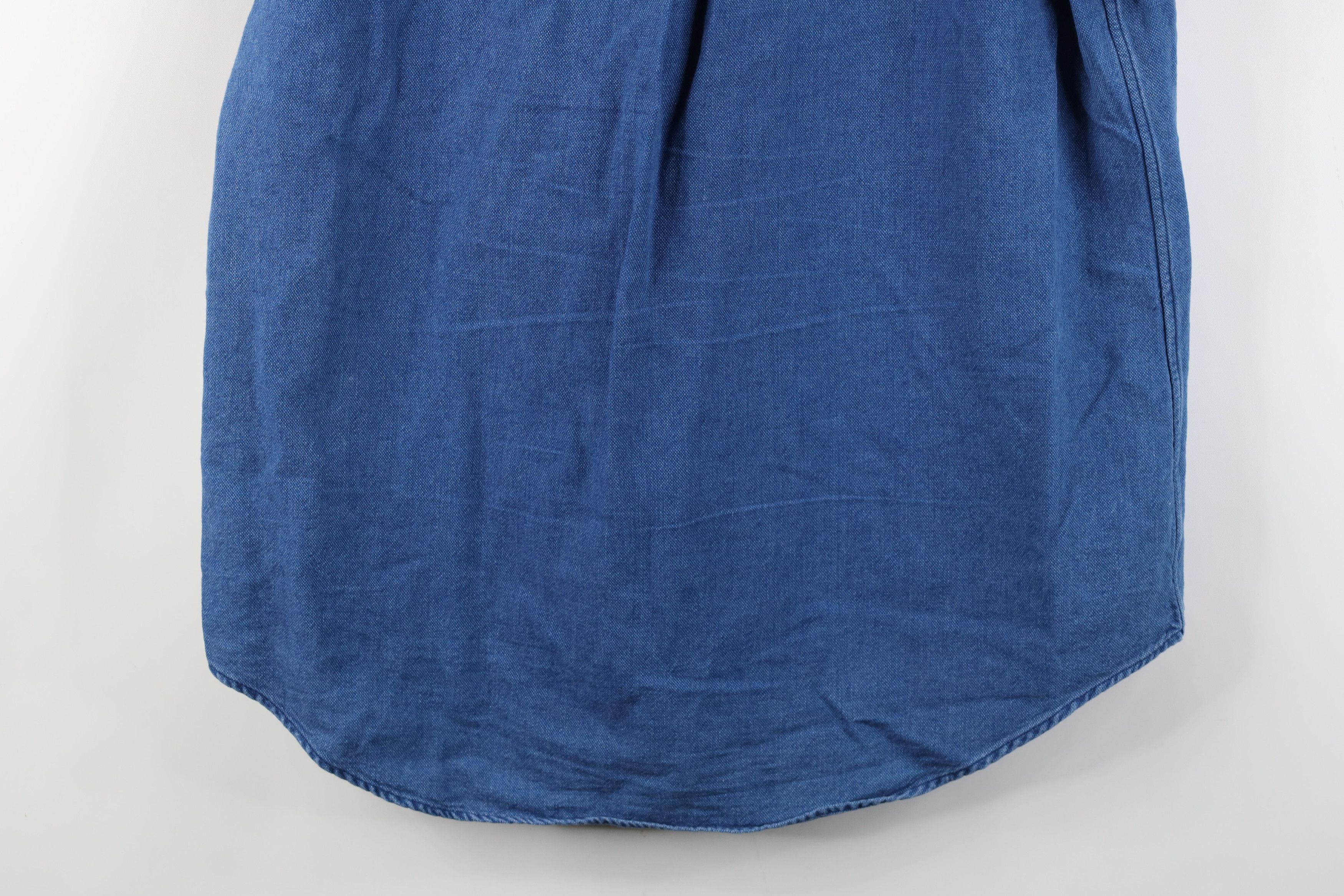 Ralph Lauren Vintage Ralph Lauren Short Sleeve Button Down Shirt Blue Size US M / EU 48-50 / 2 - 15 Thumbnail