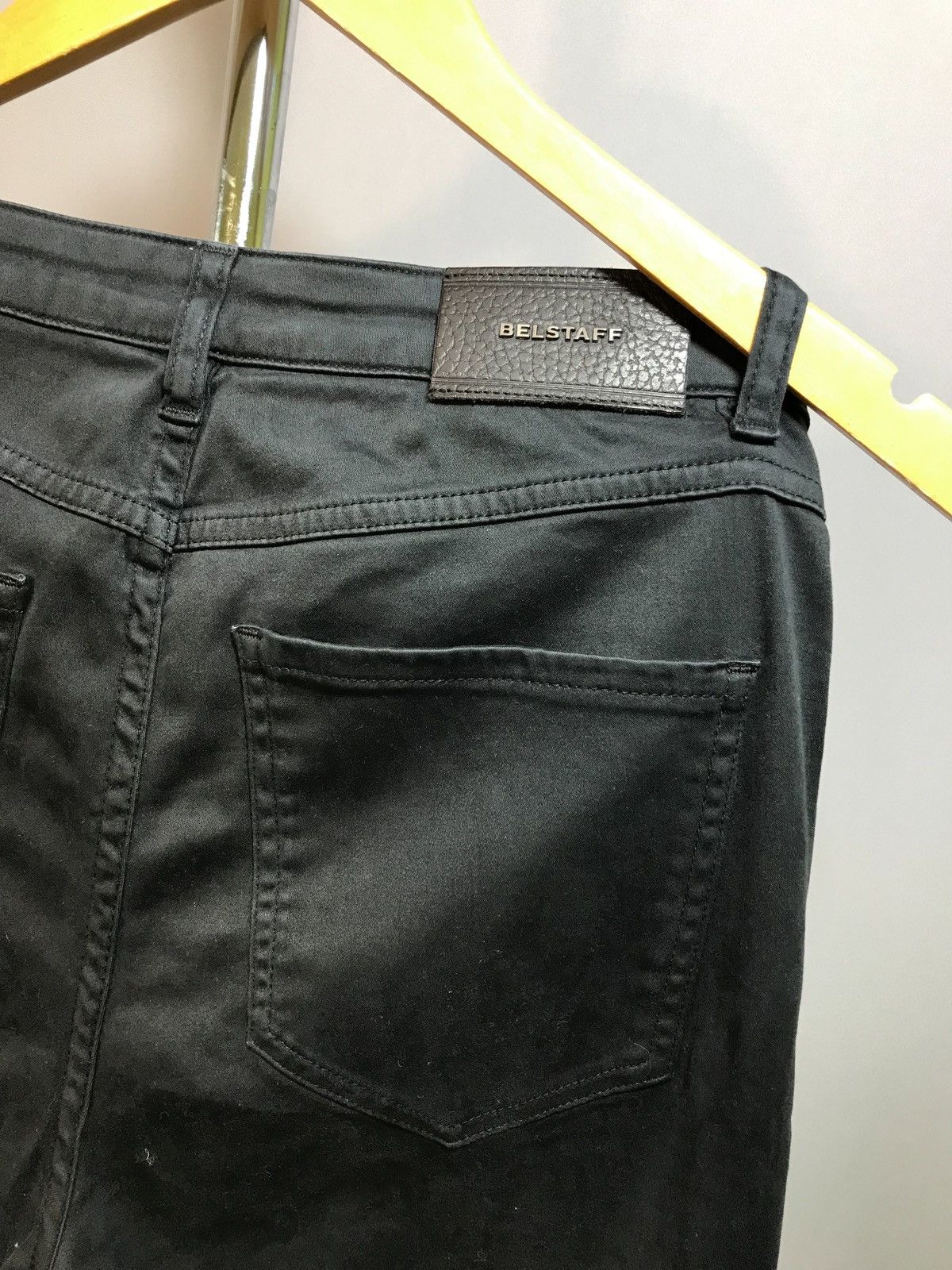 Belstaff Belstaff England Womens Pant Cotton Black Button Size 28" / US 6 / IT 42 - 7 Thumbnail