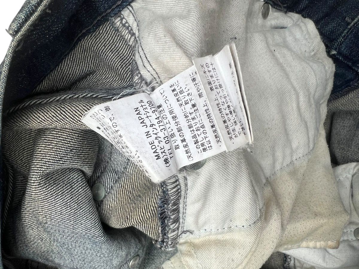 Tornado Mart Trashed Tornado Mart Japan Dirty Muddy Denim Jeans Distress Size US 33 - 25 Thumbnail
