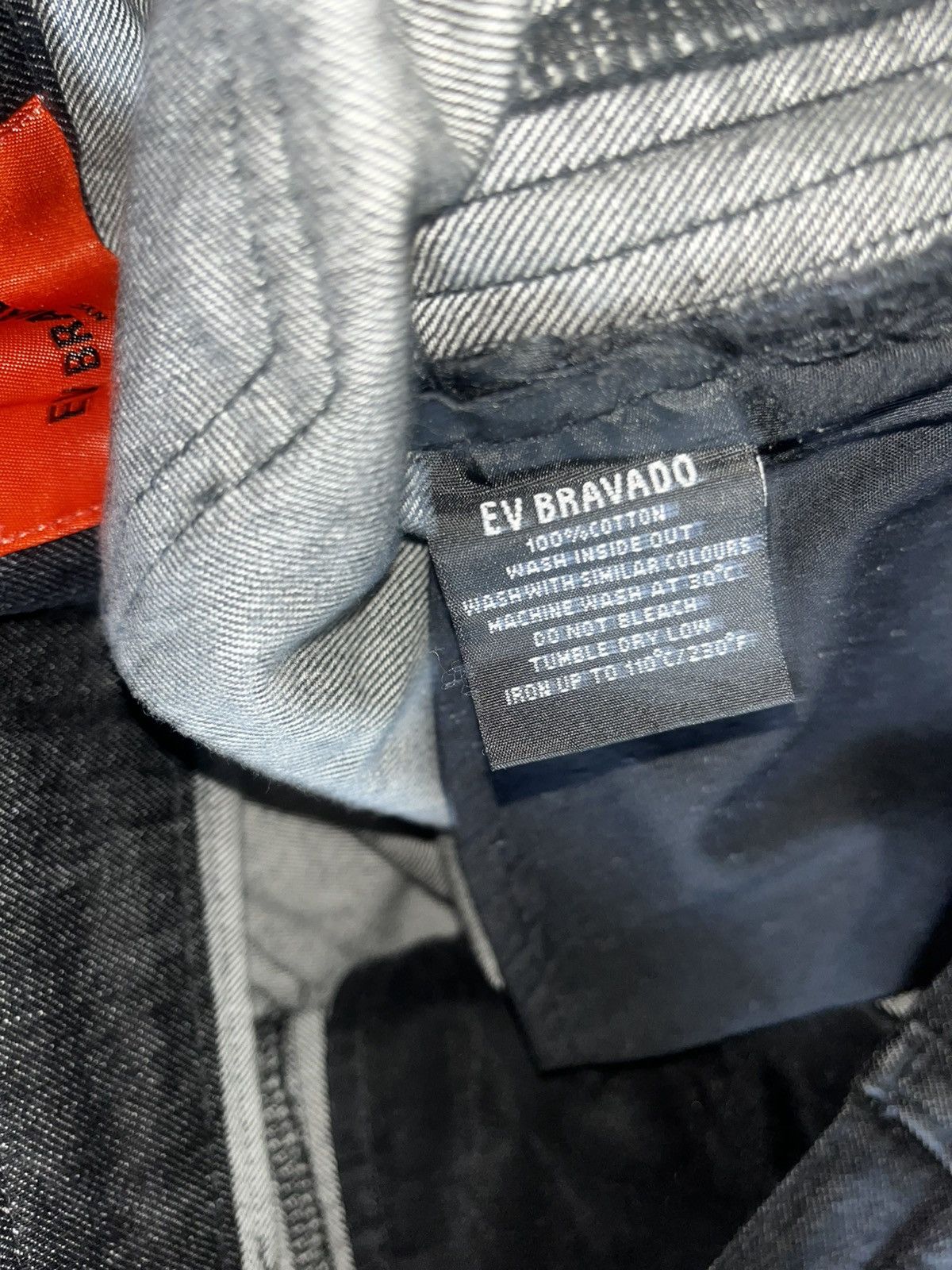 Ev Bravado EV BRAVADO (MRDR BRVDO) Black Distressed Denim Jeans Size US 34 / EU 50 - 6 Thumbnail