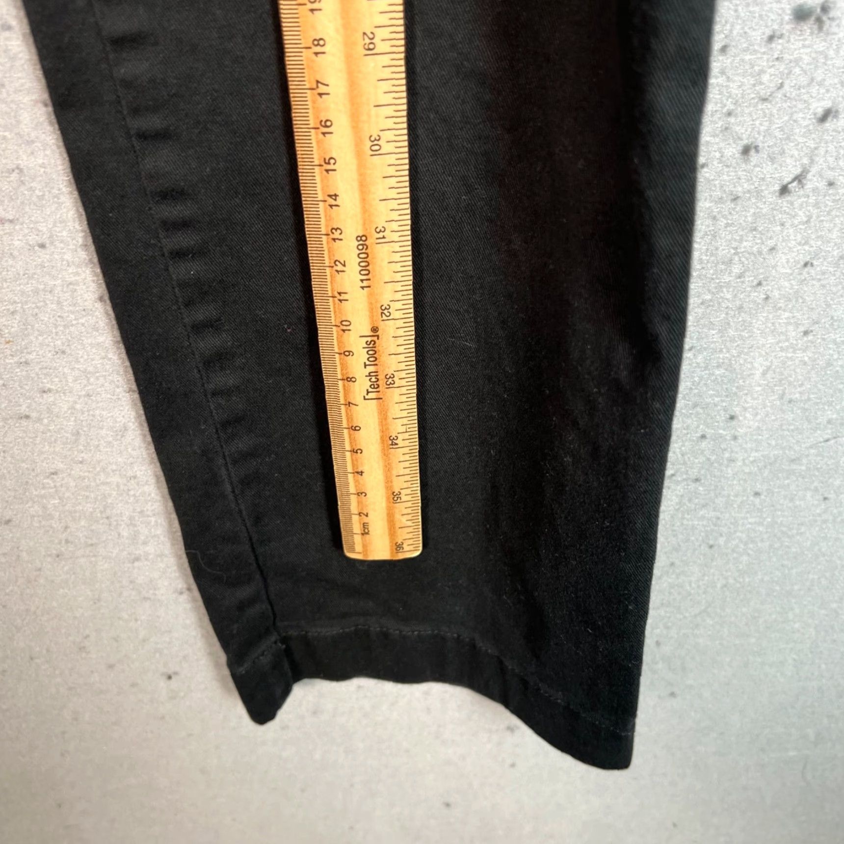 J.Crew J.Crew Mens Slim Fit Black Pants Cotton Blend Flat Front 34x32 - Chino, Preppy, Casual, Business - System Size US 34 / EU 50 - 7 Thumbnail