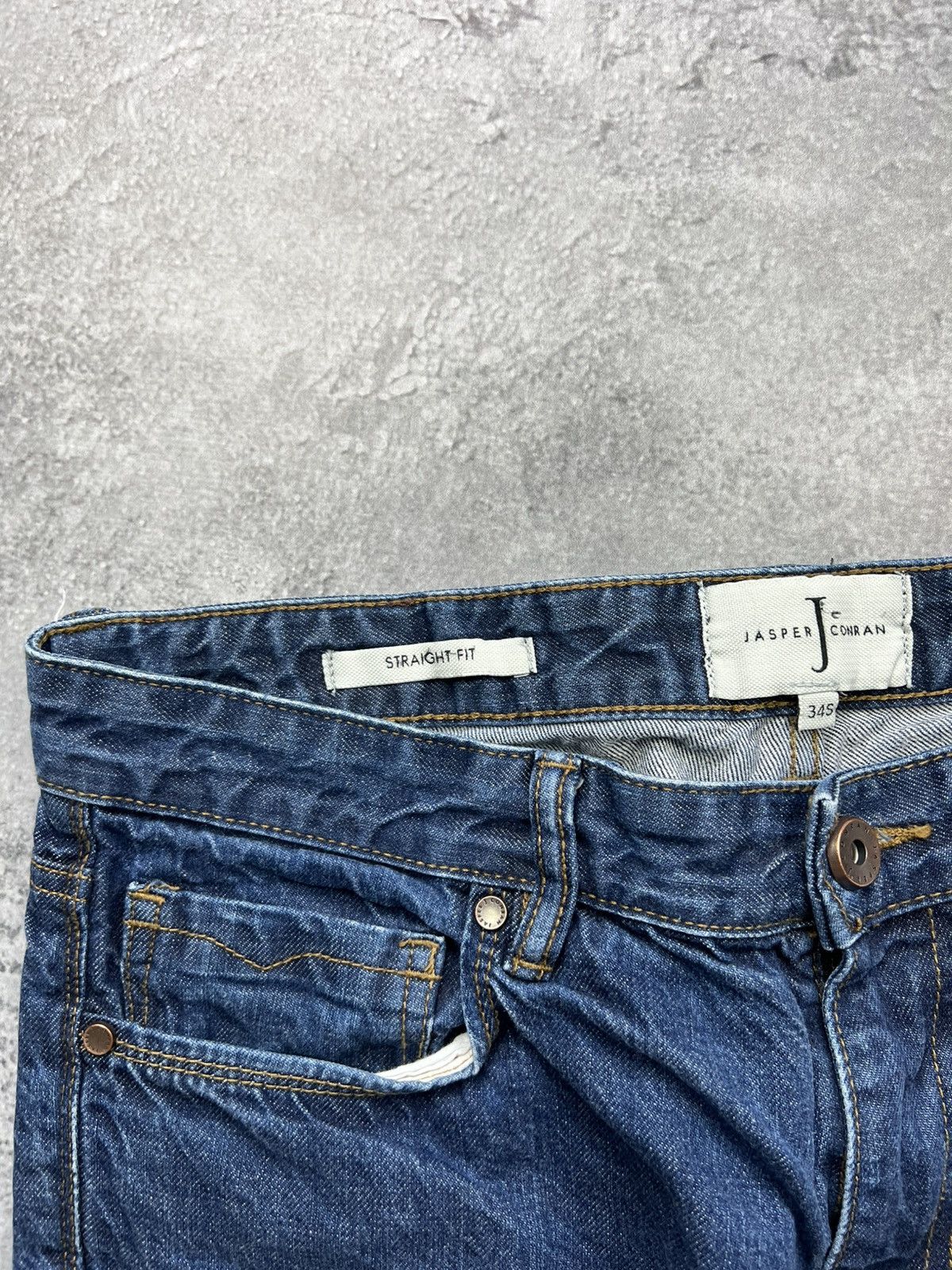 Jasper Conran Jasper Conran Blue Denim Pants Jeans Size US 34 / EU 50 - 5 Thumbnail