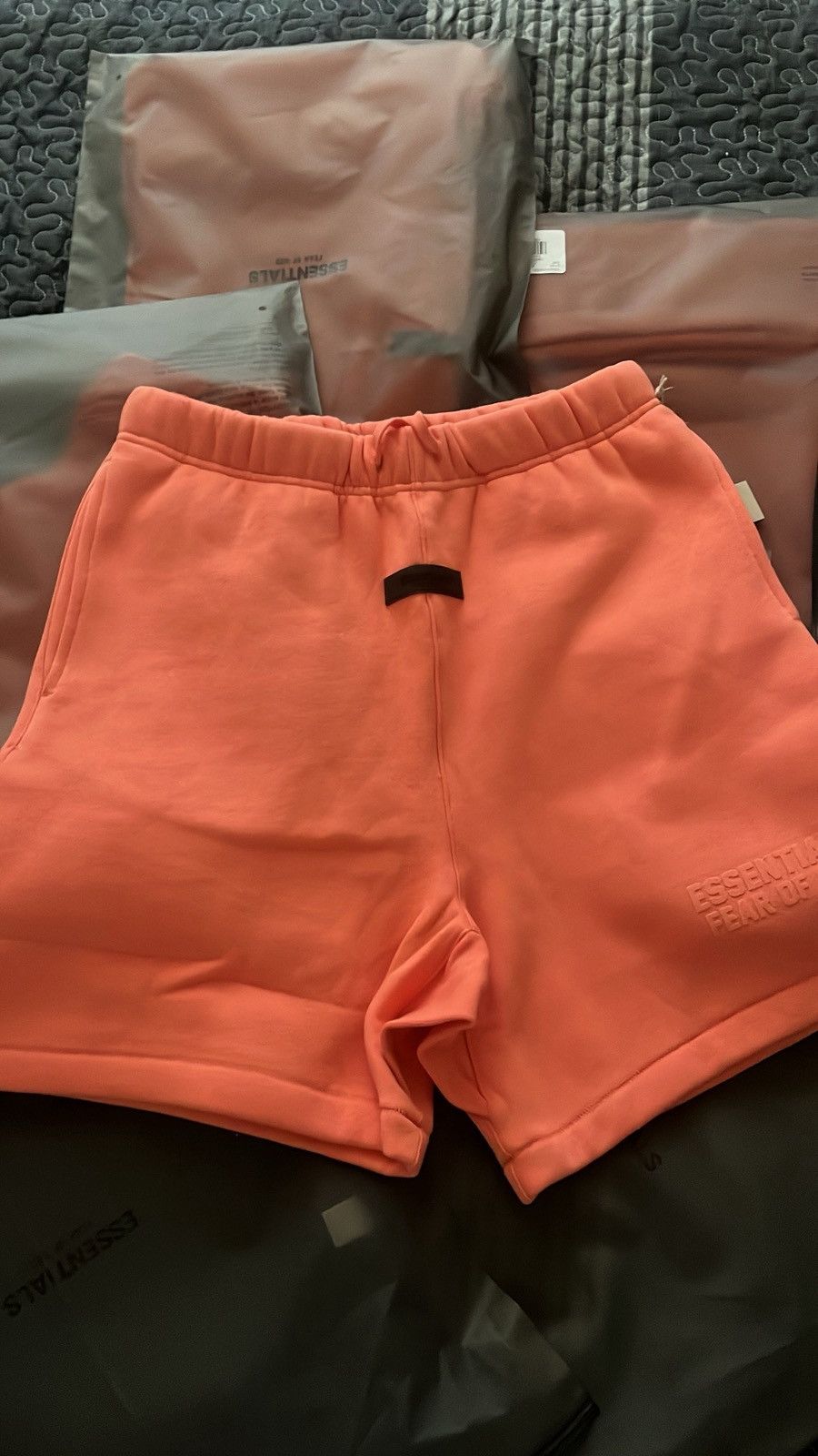 Essentials Brand New Size large Fear of God Coral Shorts Size US 34 / EU 50 - 1 Thumbnail