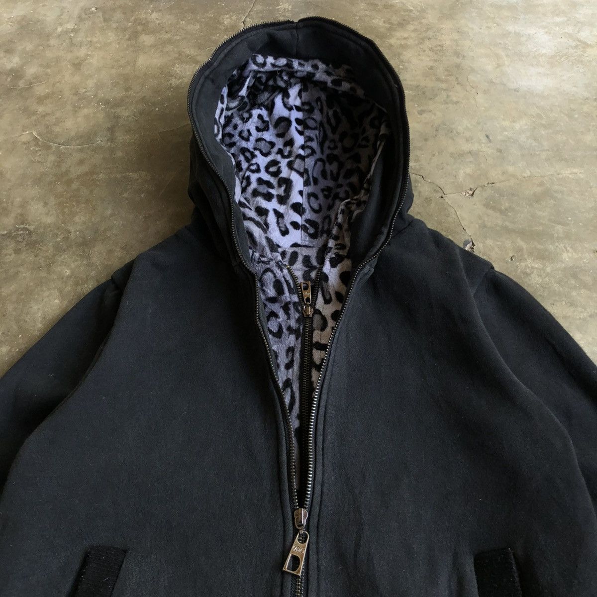 Japanese Brand 2000s Japanese Brand Double Layer Full Zipper Hoodie Lgb Size US S / EU 44-46 / 1 - 4 Thumbnail