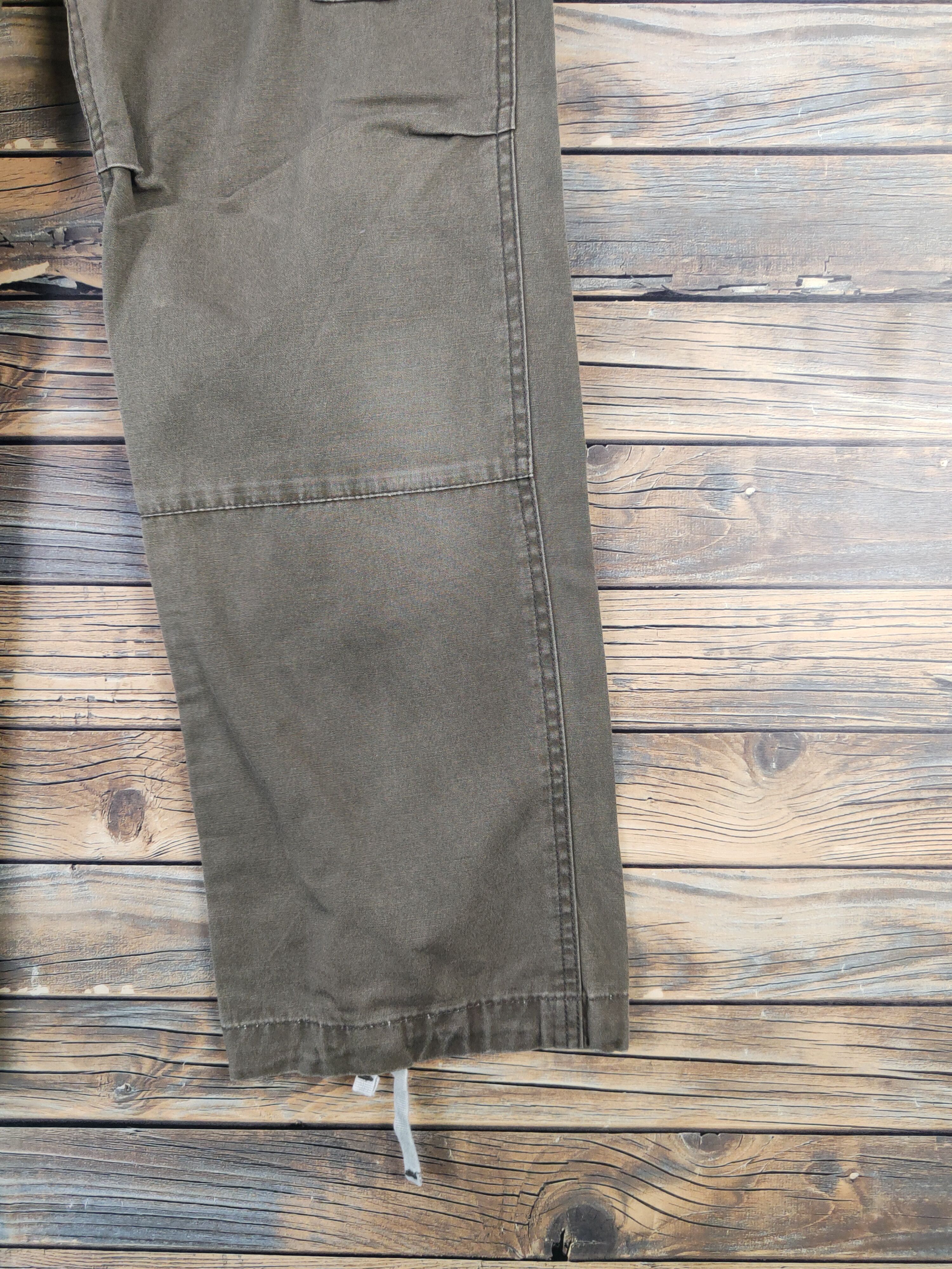 Japanese Brand DLL Close Up Olive Multipocket Tactical Cargo Pants #733 Size US 31 - 6 Thumbnail