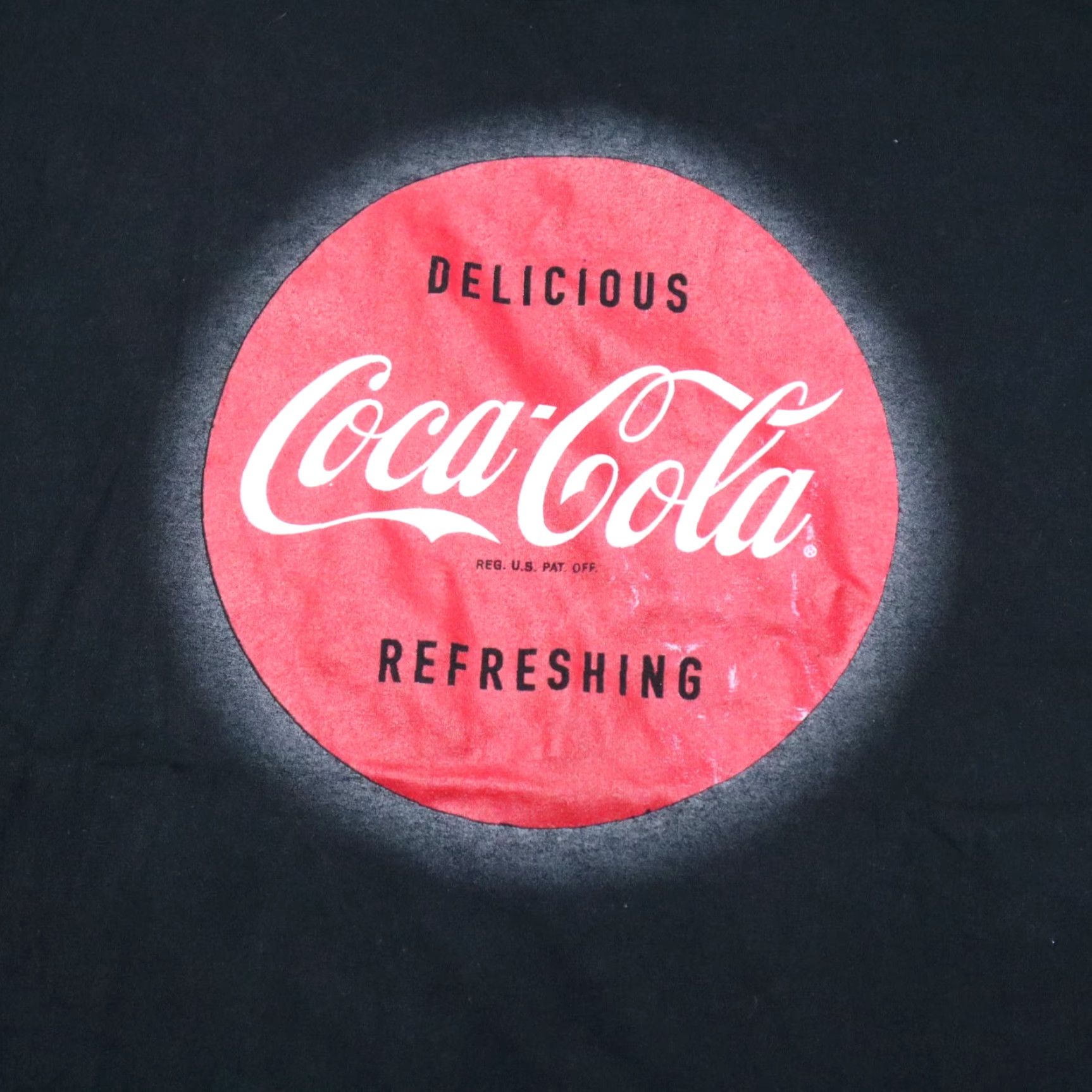 Vintage Coca Cola Shirt Black with Red Center Coke Logo Mens XL Shirt Size US XL / EU 56 / 4 - 2 Thumbnail