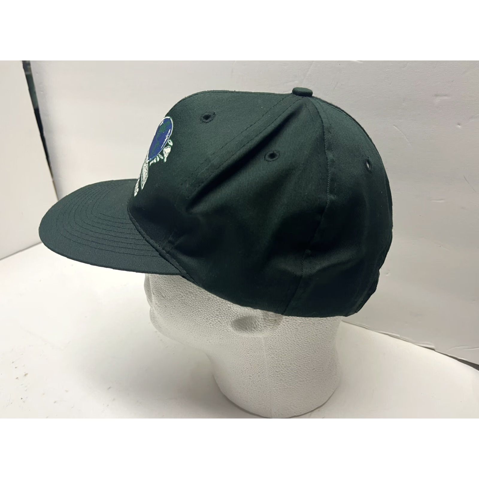 Vintage VINTAGE Snap-Back Hat Cap Main Trucking And Rigging Green One Size Men Adjustable 80s 90s Retro Trucking Theme Cap Snapback Vintage Size ONE SIZE - 2 Thumbnail
