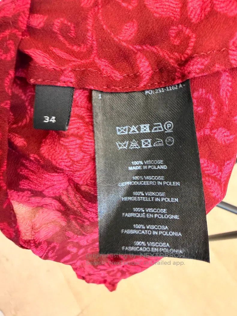 Dries Van Noten Dries Van Noten Red Lace Camisole Dress Size S / US 4 / IT 40 - 7 Thumbnail