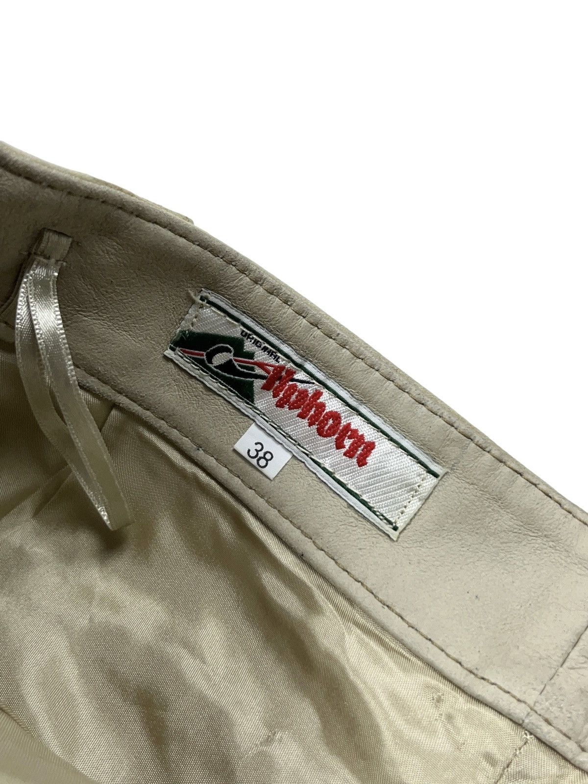 Genuine Leather × Vintage Vintage Alphorn Goat Suede Leather Pants German Size 26" / US 2 / IT 38 - 5 Thumbnail