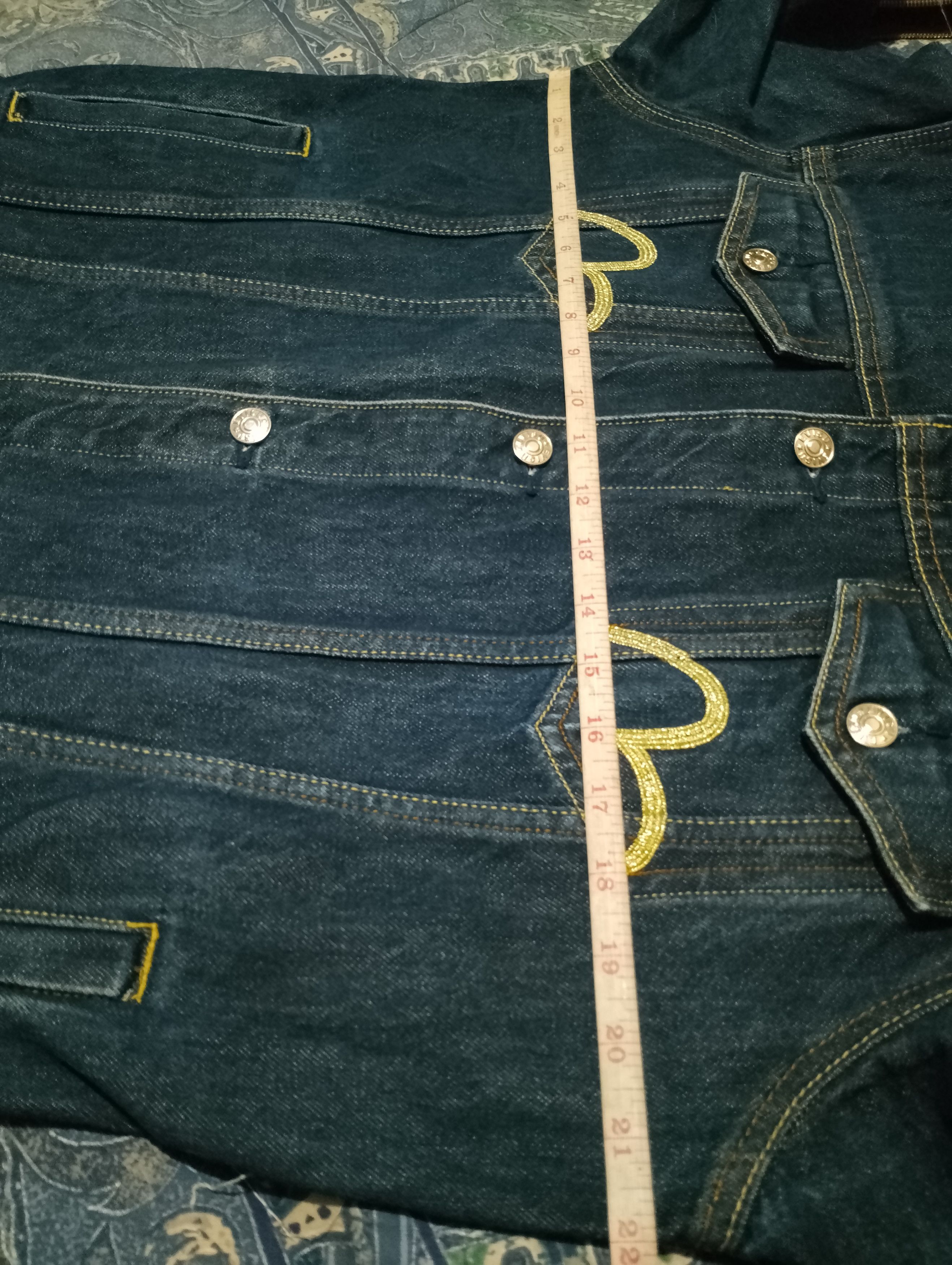 Evisu × Japanese Brand Evisu Denim Jacket Size US XXL / EU 58 / 5 - 15 Thumbnail