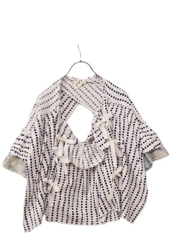 image of Comme Des Garcons Tao Comme Des Garçons Blouse Design in White, Women's (Size Small)