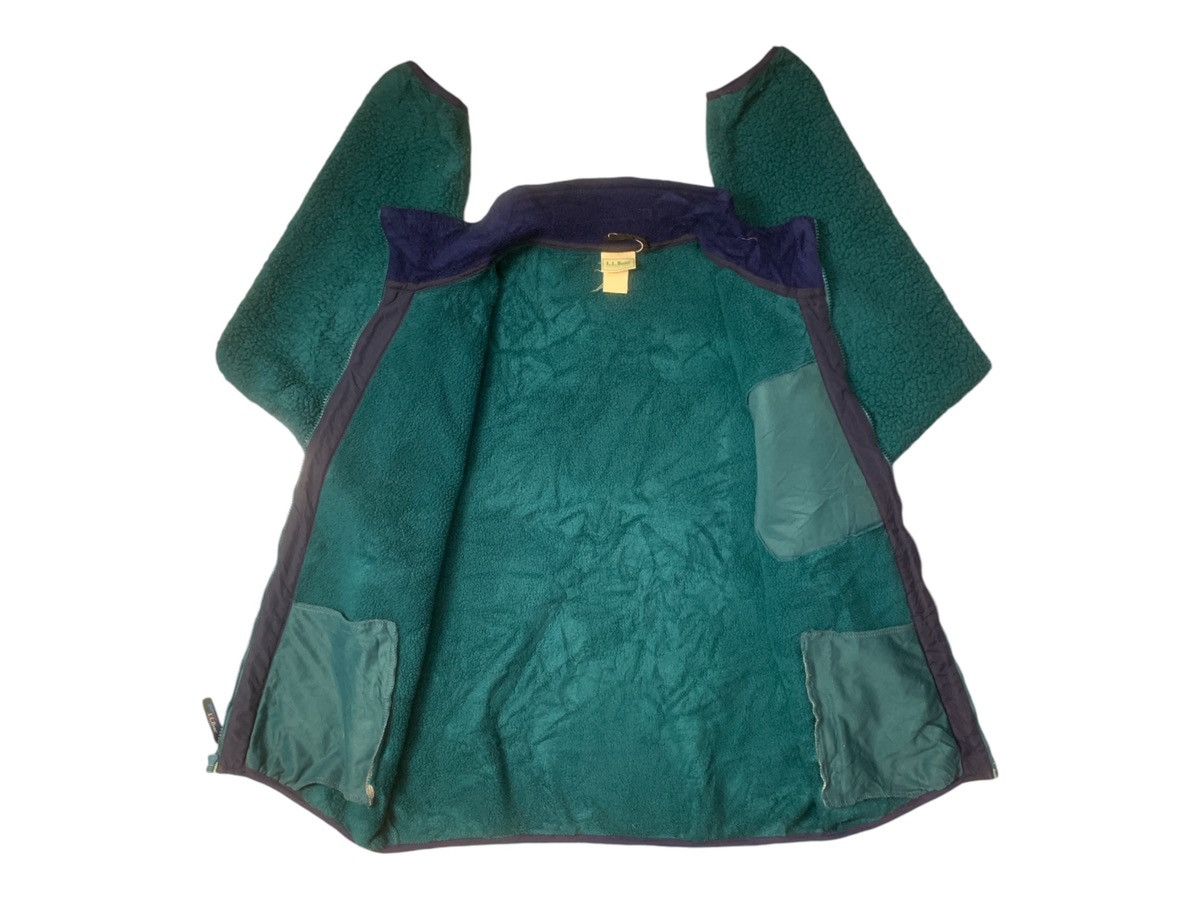 L.L. Bean × Vintage Rare Design Vintage L.L. Bean Freeport Maine Fleece Jackets Size US L / EU 52-54 / 3 - 3 Thumbnail