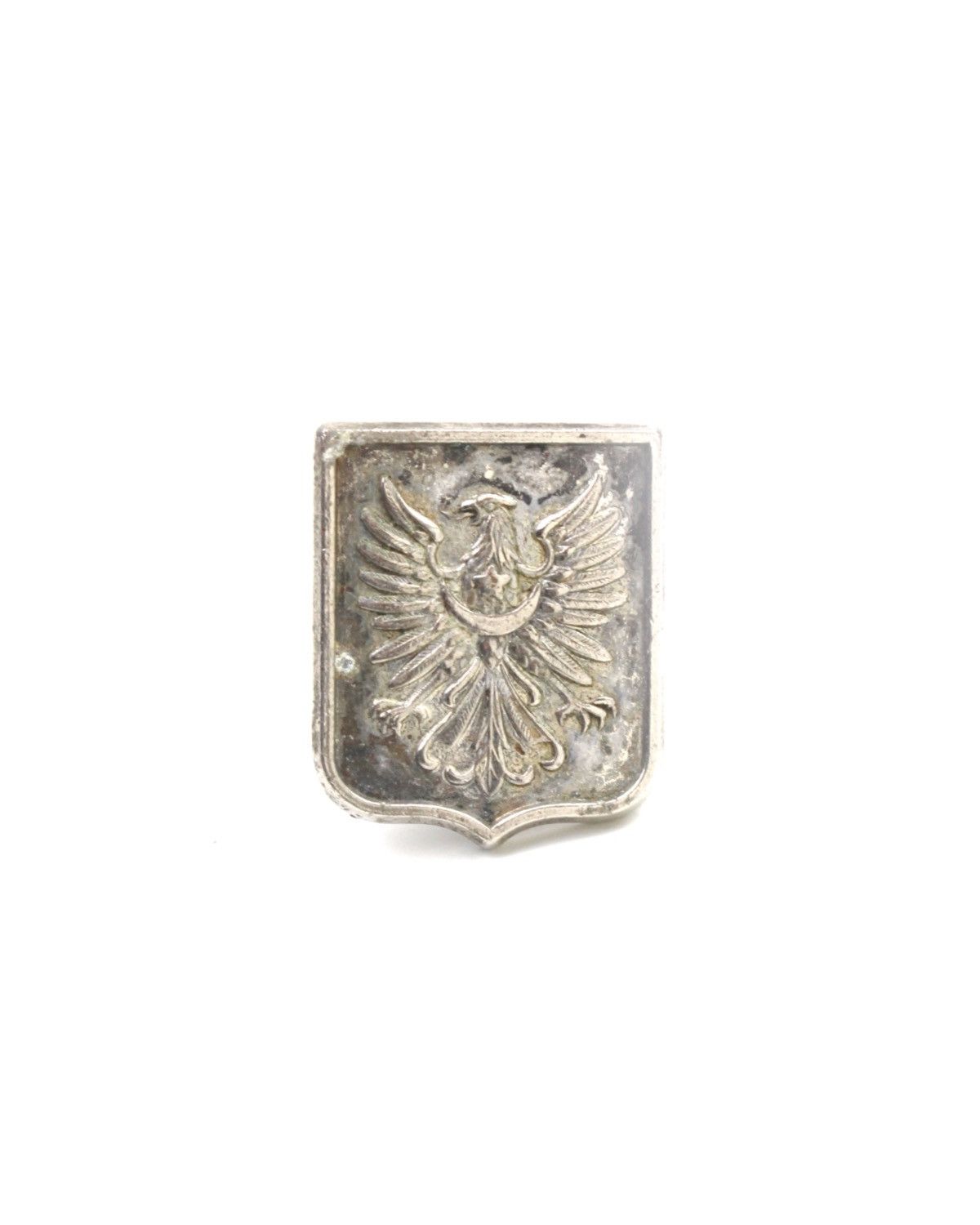 Vintage 2000S JAPANESE MADE EAGLE MOTIF CREST SIGNET RING Size ONE SIZE - 1 Thumbnail