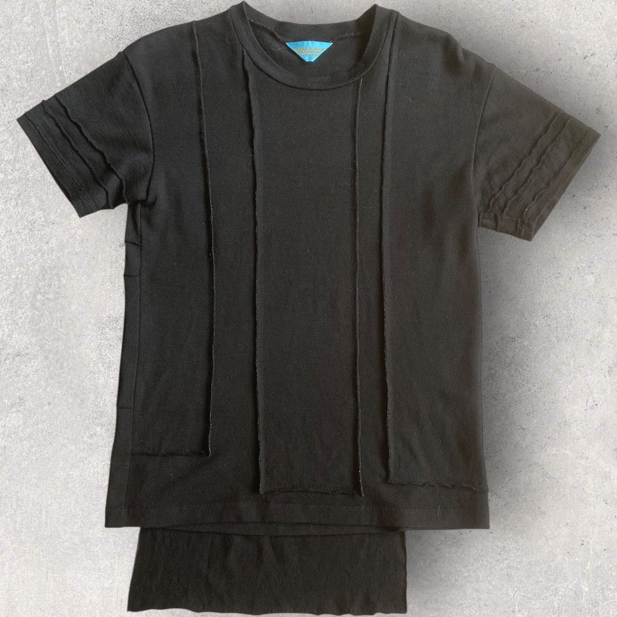 Undercover Vintage “Leaf” AW97-98 Stretch Wool PatchWork T Shirt Size US S / EU 44-46 / 1 - 1 Thumbnail