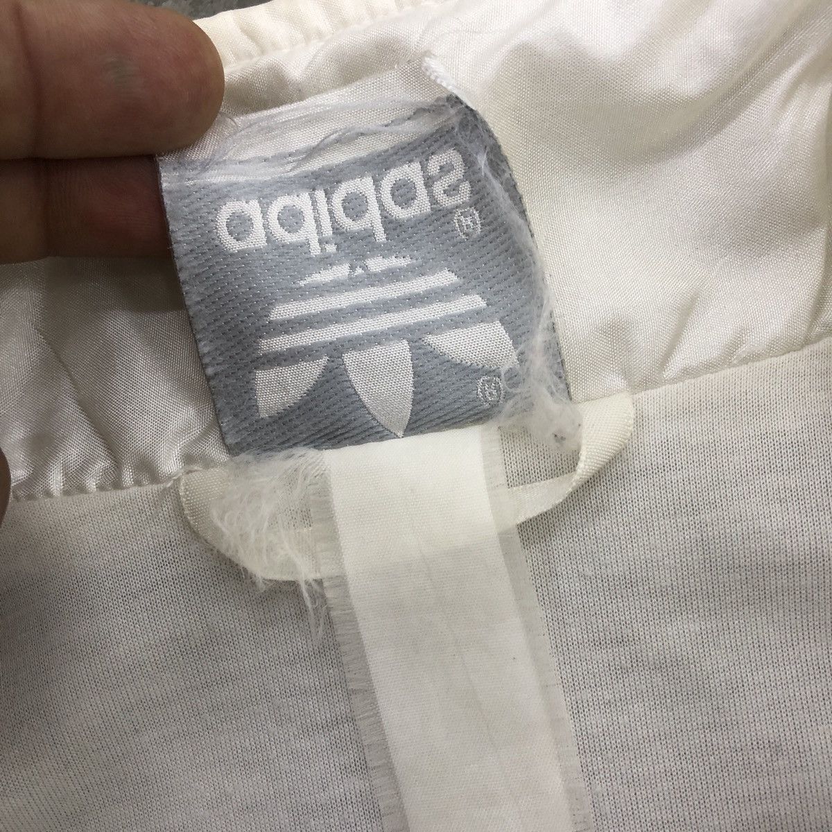 Adidas × Vintage Vintage 90s Adidas Zipper Windbreaker Size US L / EU 52-54 / 3 - 12 Thumbnail