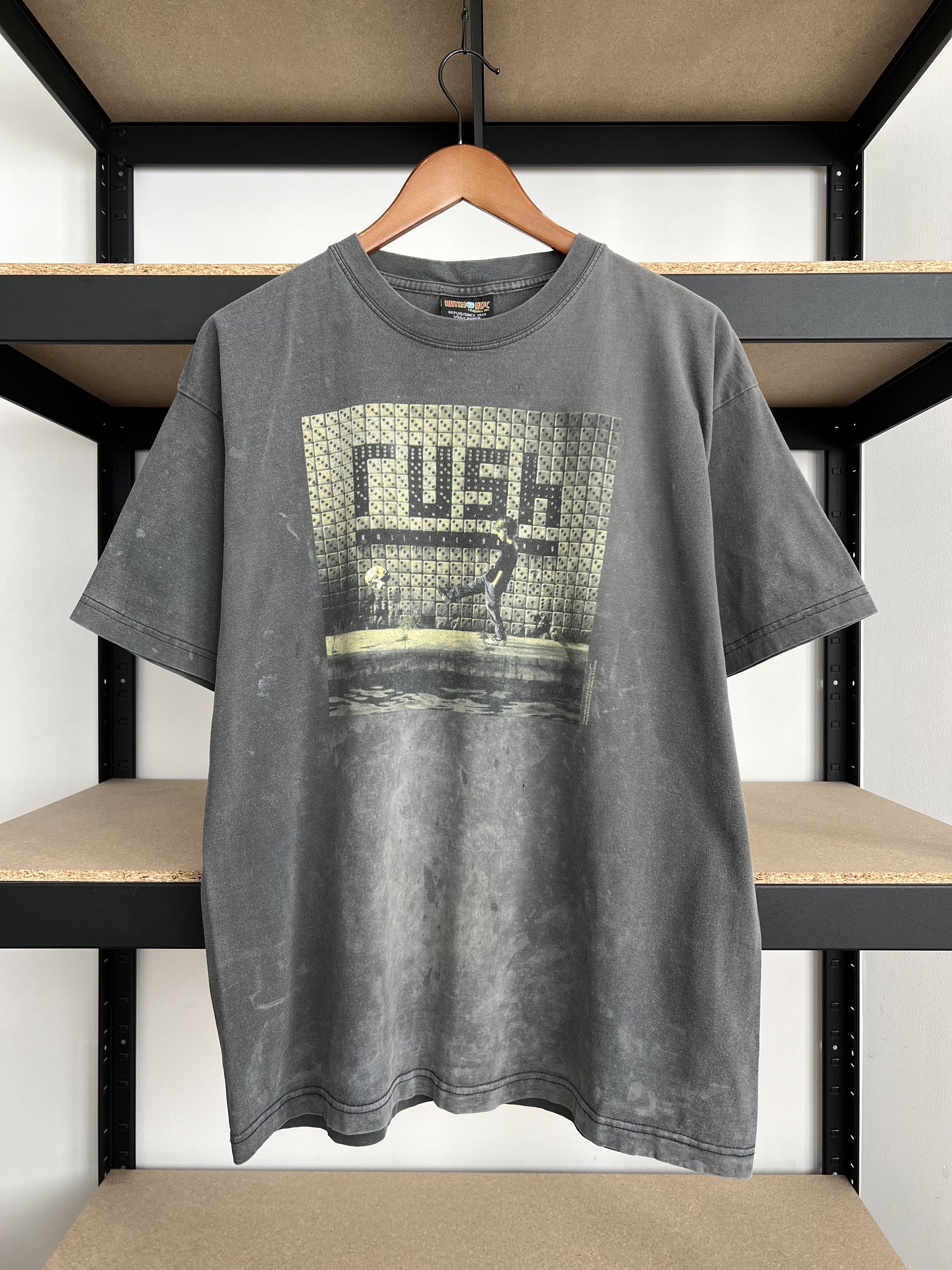 Vintage 2004 Rush Roll the Bones Thrashed Faded T-shirt