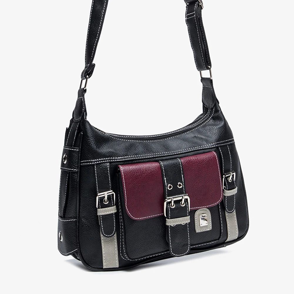 Japanese Brand × Vintage Vintage Messenger Y2K PU Leather Bag Size ONE SIZE - 5 Thumbnail