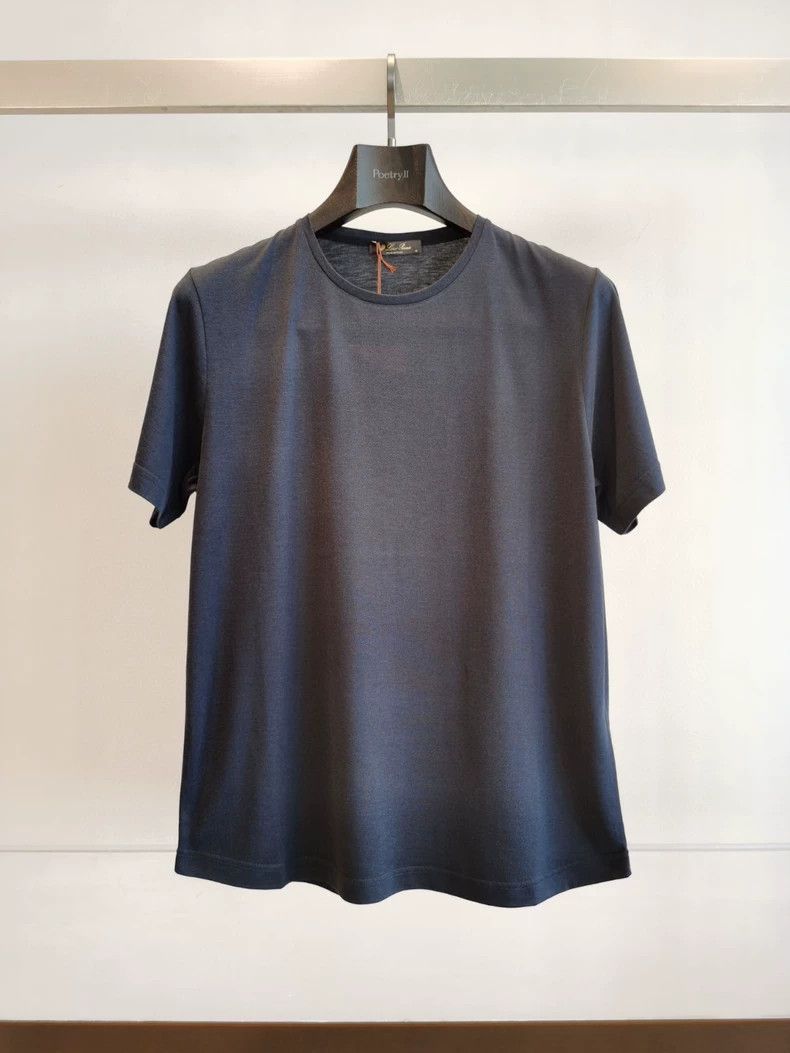 Loro Piana LORO PIANA Men's short-sleeved T-shirt Size US M / EU 48-50 / 2 - 1 Thumbnail