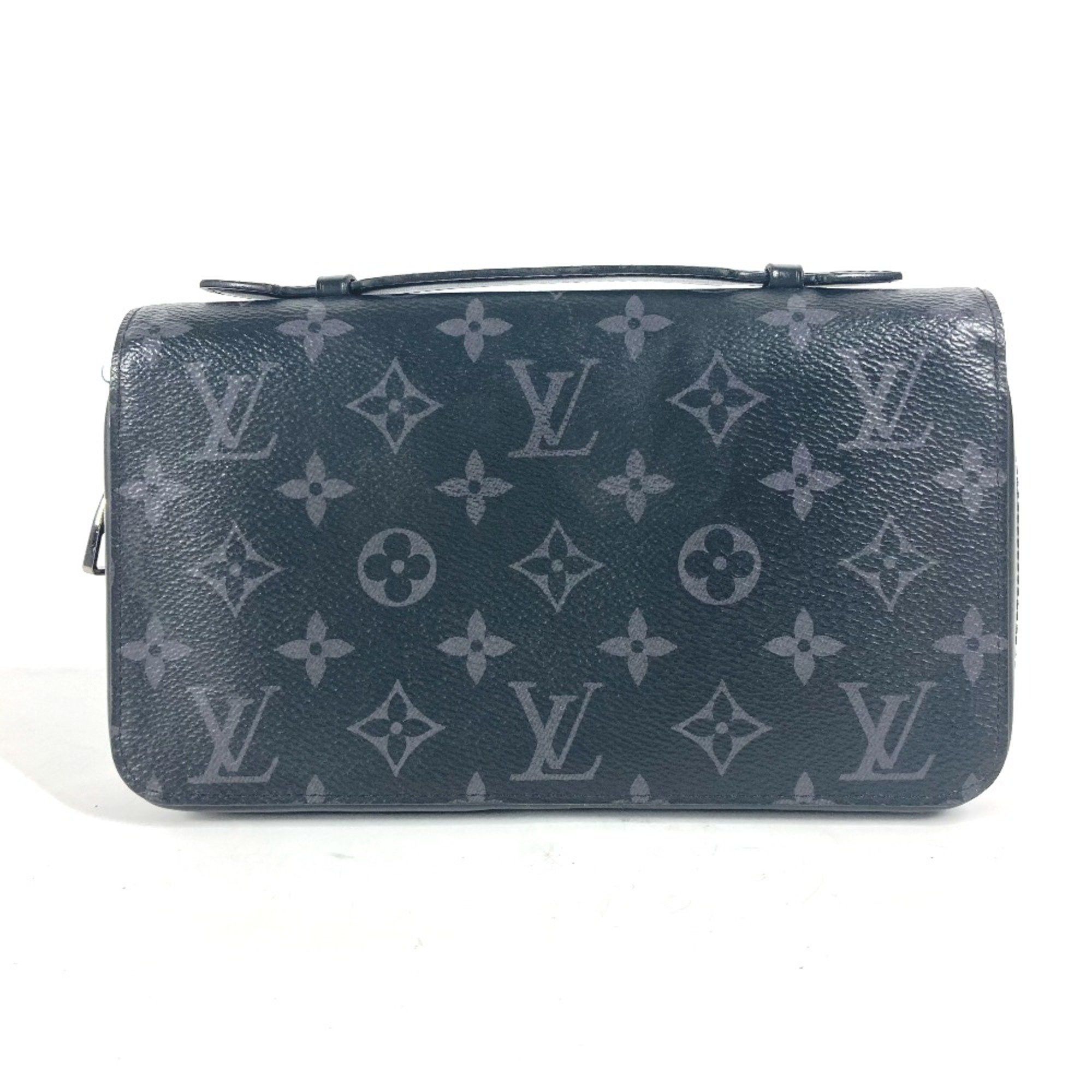 Louis Vuitton Louis Vuitton M61698 MonogramEclipse Bags Hand Bag Travel Cases Long Wallet Black Size ONE SIZE - 1 Thumbnail
