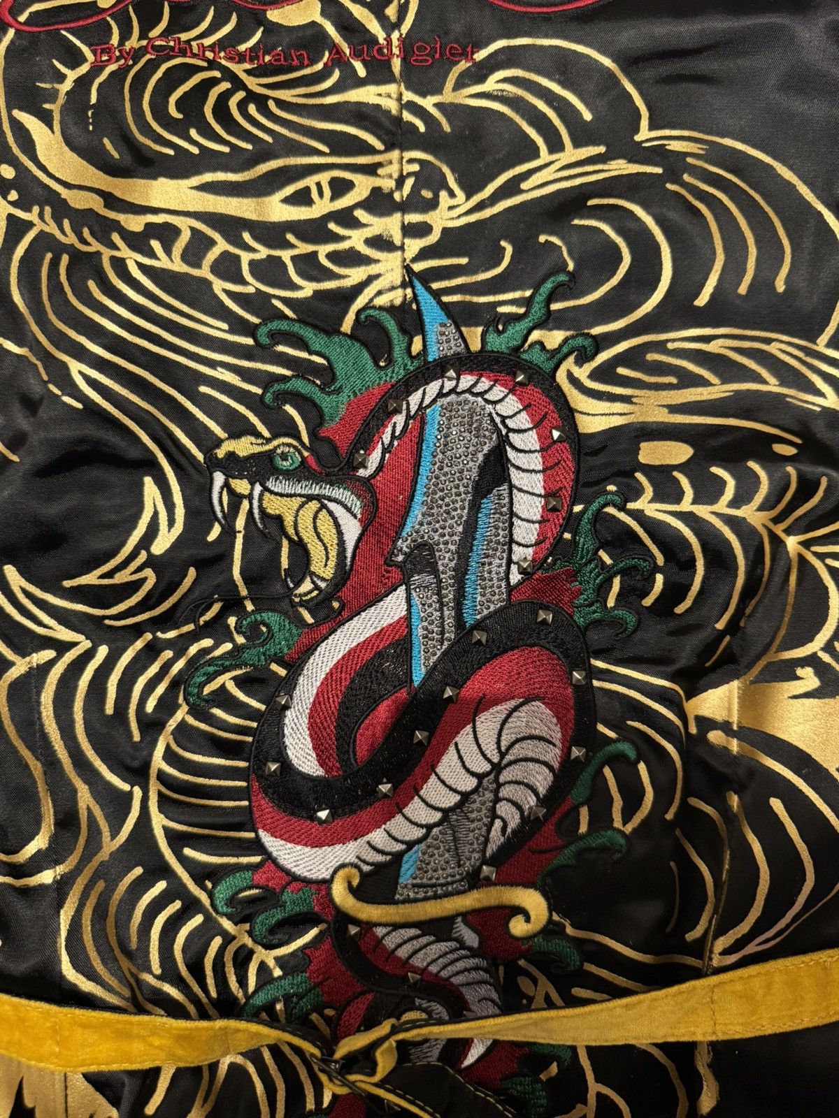 Ed Hardy Don Ed Hardy velvet Vest Size US M / EU 48-50 / 2 - 8 Thumbnail