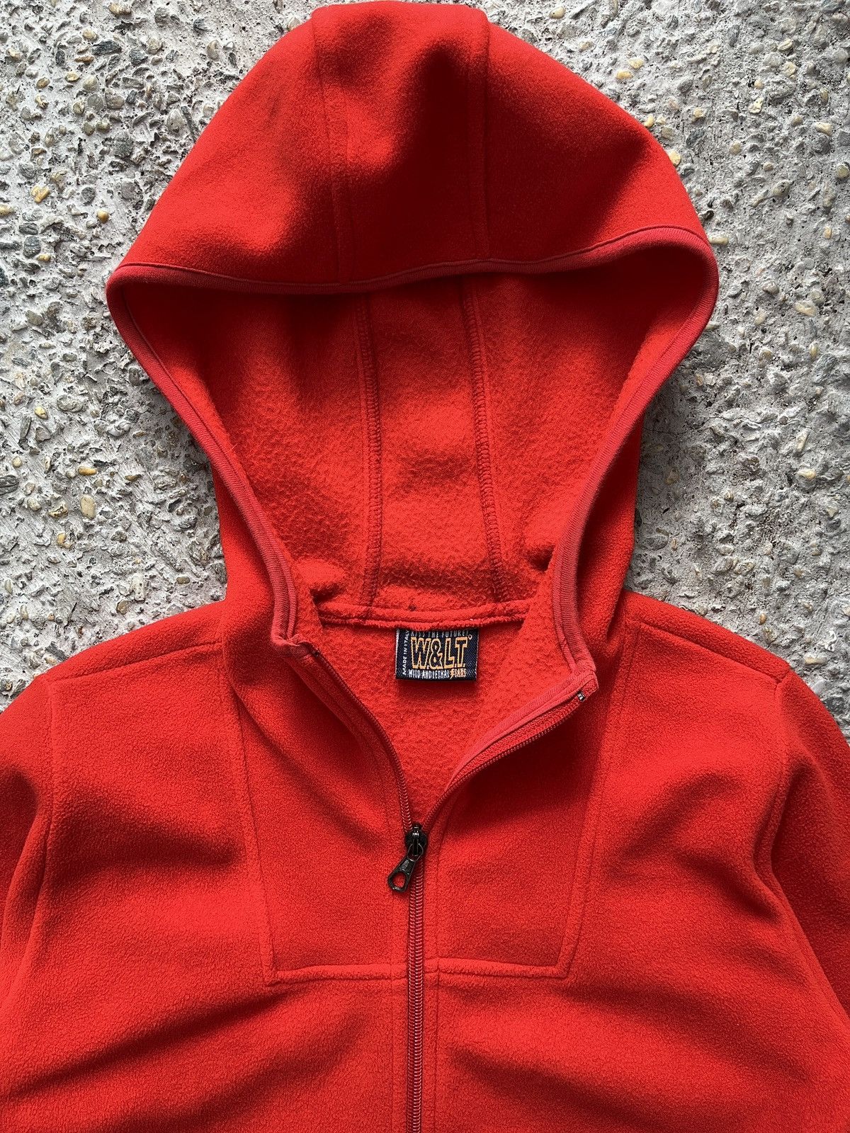 W&LT Archive Fleece 3D Zip Hoodie Size US XS / EU 42 / 0 - 7 Thumbnail